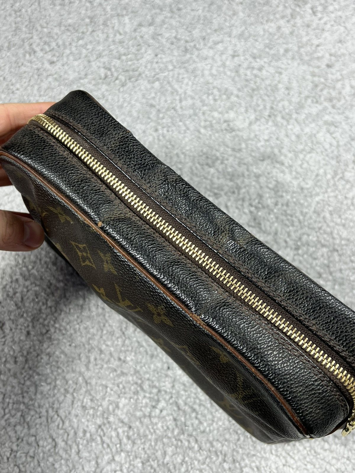 LOUIS VUITTON Monogram Compiegne 23 Clutch Bag