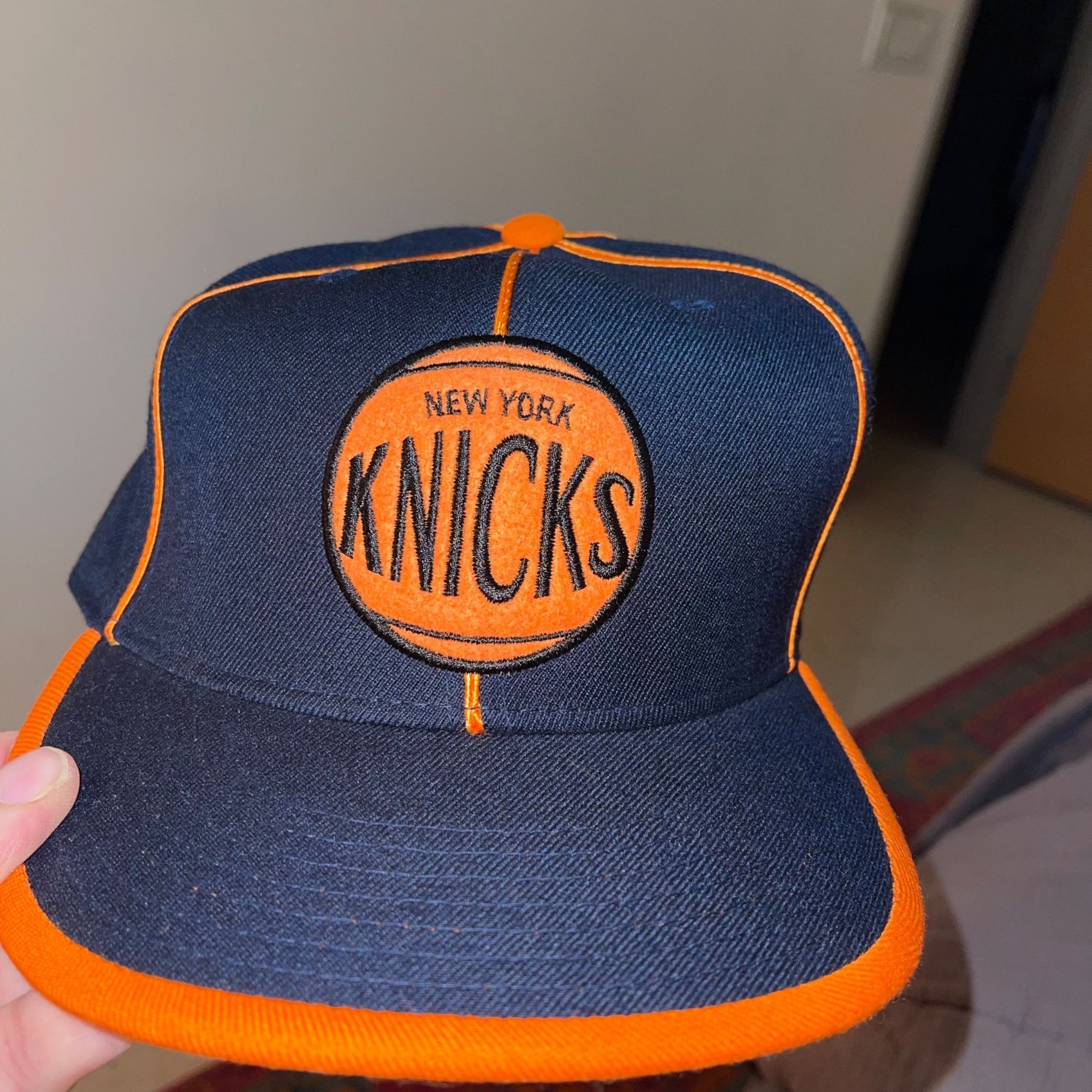 Reebok Reebok Mens Cap Size 7.5 Blue New York Knicks Size ONE SIZE - 9 Thumbnail