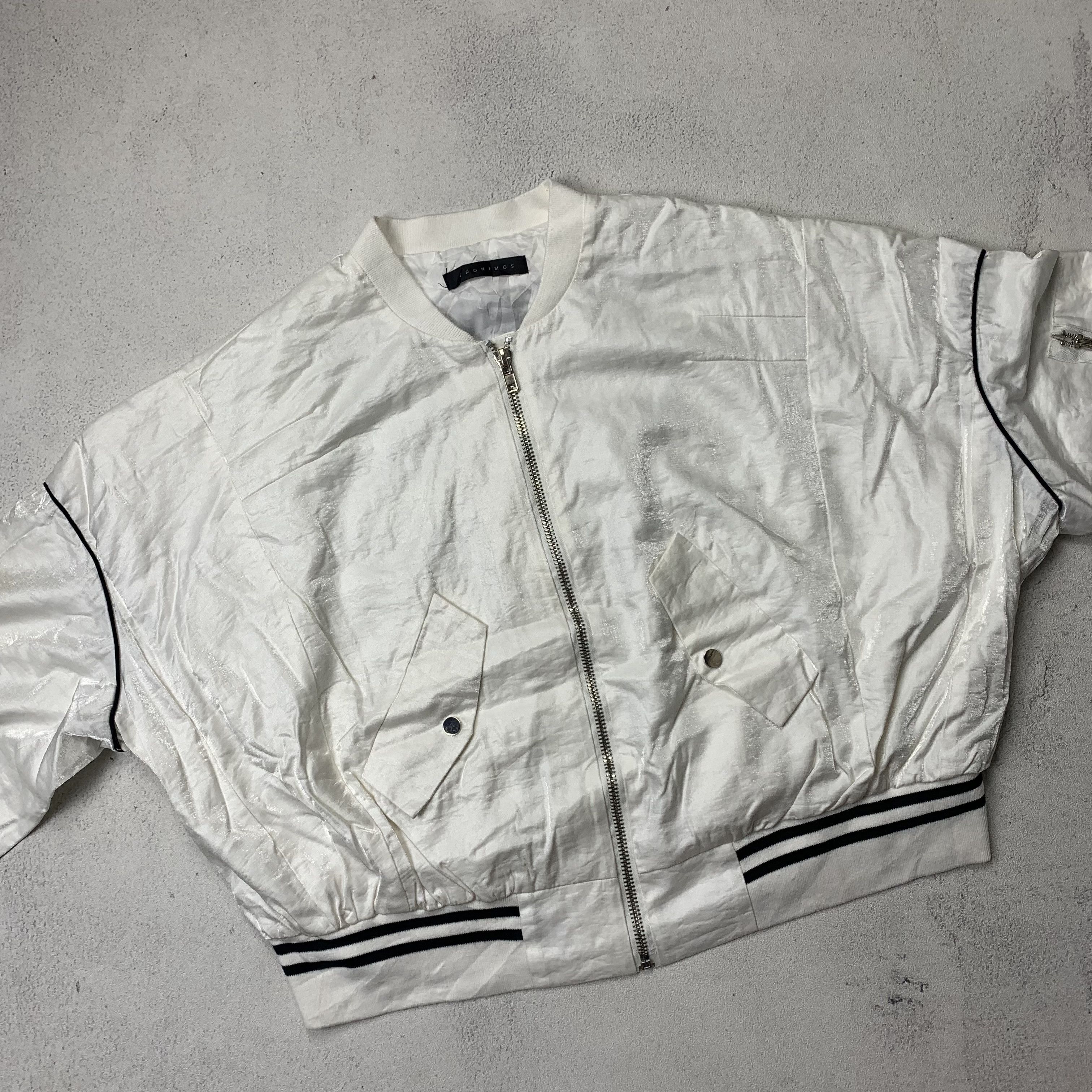 Japanese Brand Bomber Oversized Jacket Size US L / EU 52-54 / 3 - 5 Thumbnail