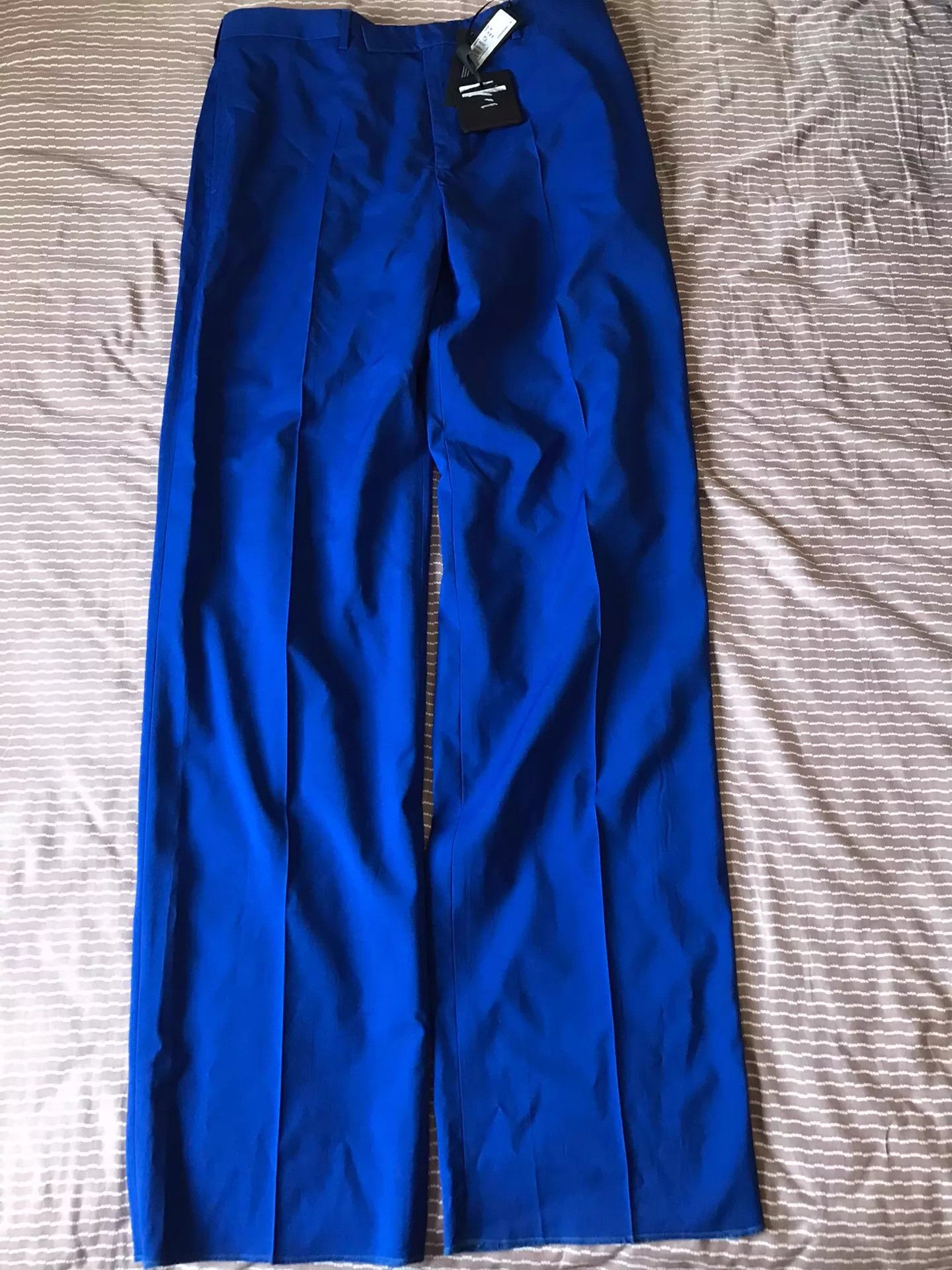 Versace Versace Main Line NWT Wool-Silk Drapey Pants 48 Size US 32 / EU 48 - 1 Thumbnail