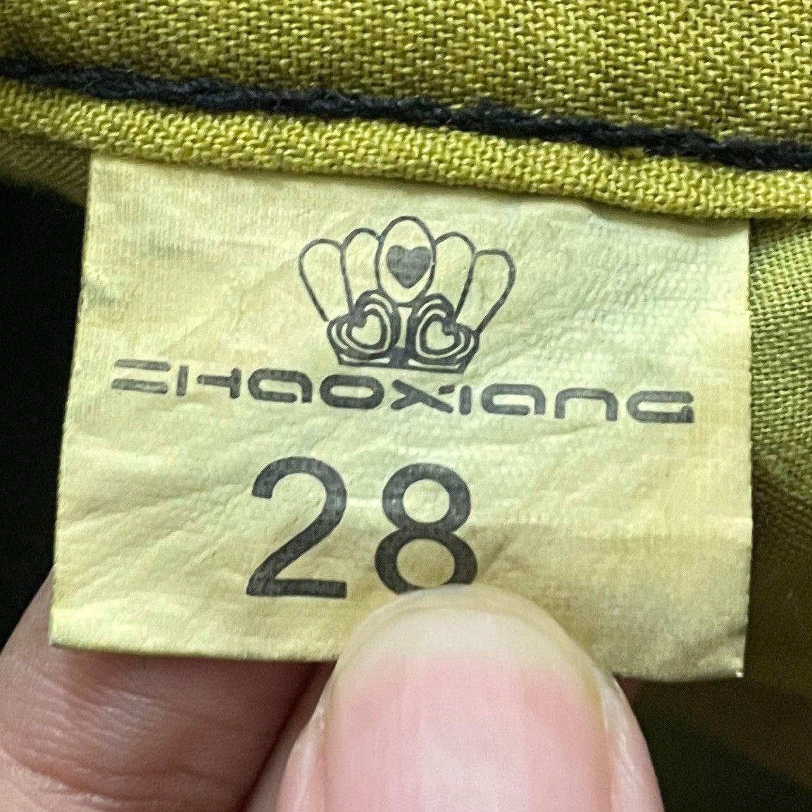 14th Addiction Rare Vintage Brand Ehaoxiang Tactical Flared Jeans 2000s Size US 28 / EU 44 - 11 Thumbnail
