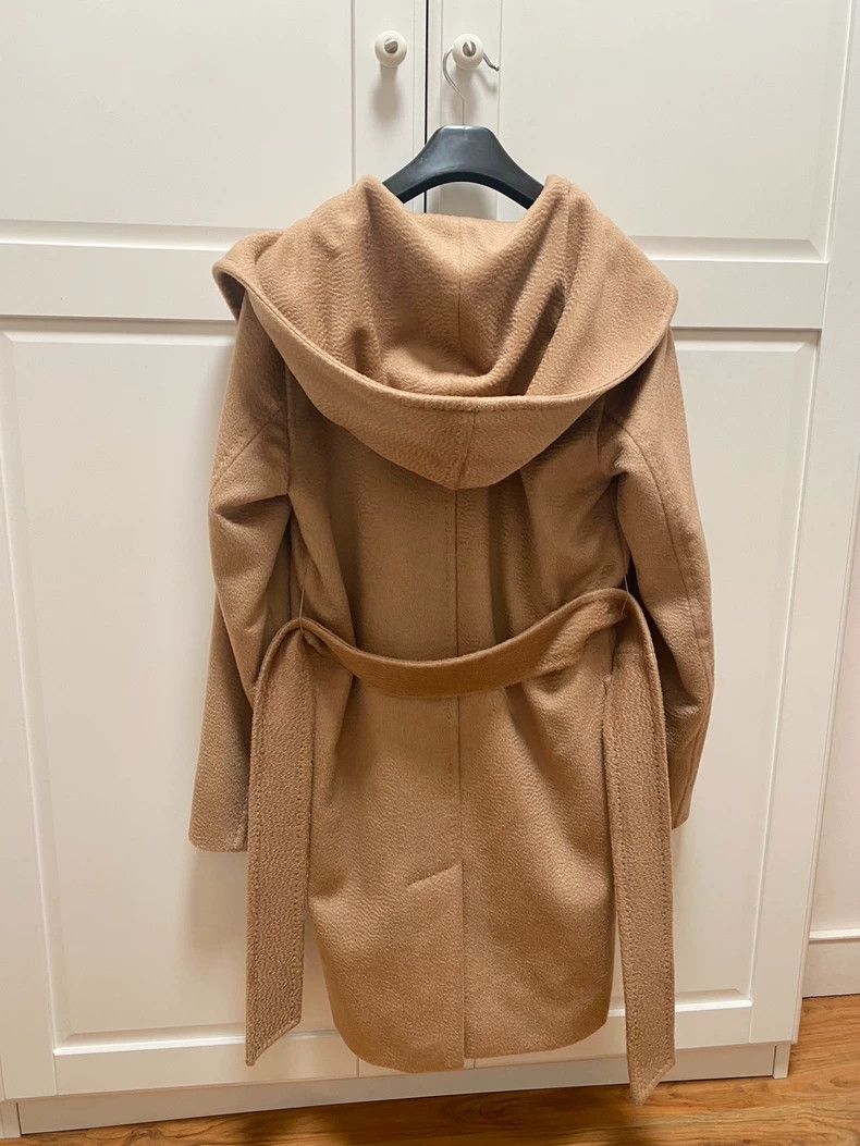 Max Mara Max Mara 100% Camel Hair Water Ripple Size S / US 4 / IT 40 - 2 Thumbnail