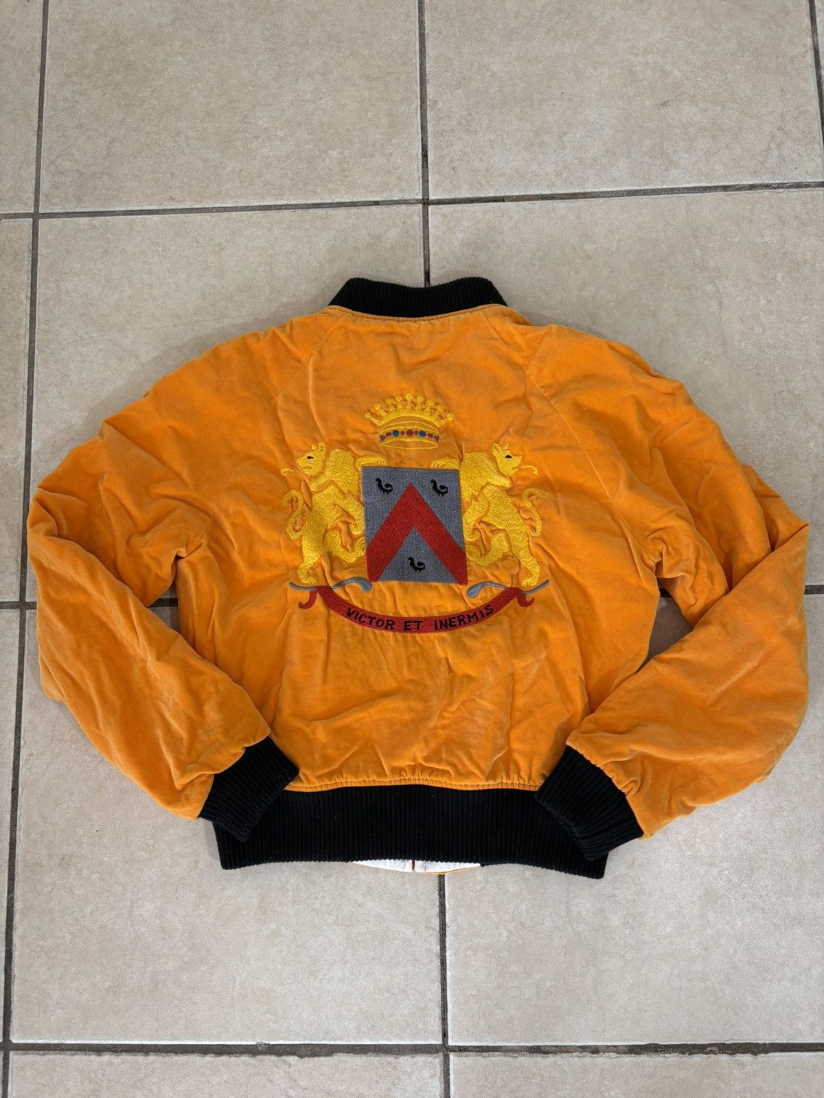 Lucien Pellat-Finet Lucien Pellat Finet Reversible Bomber Jacket Size Large Size L / US 10 / IT 46 - 1 Thumbnail