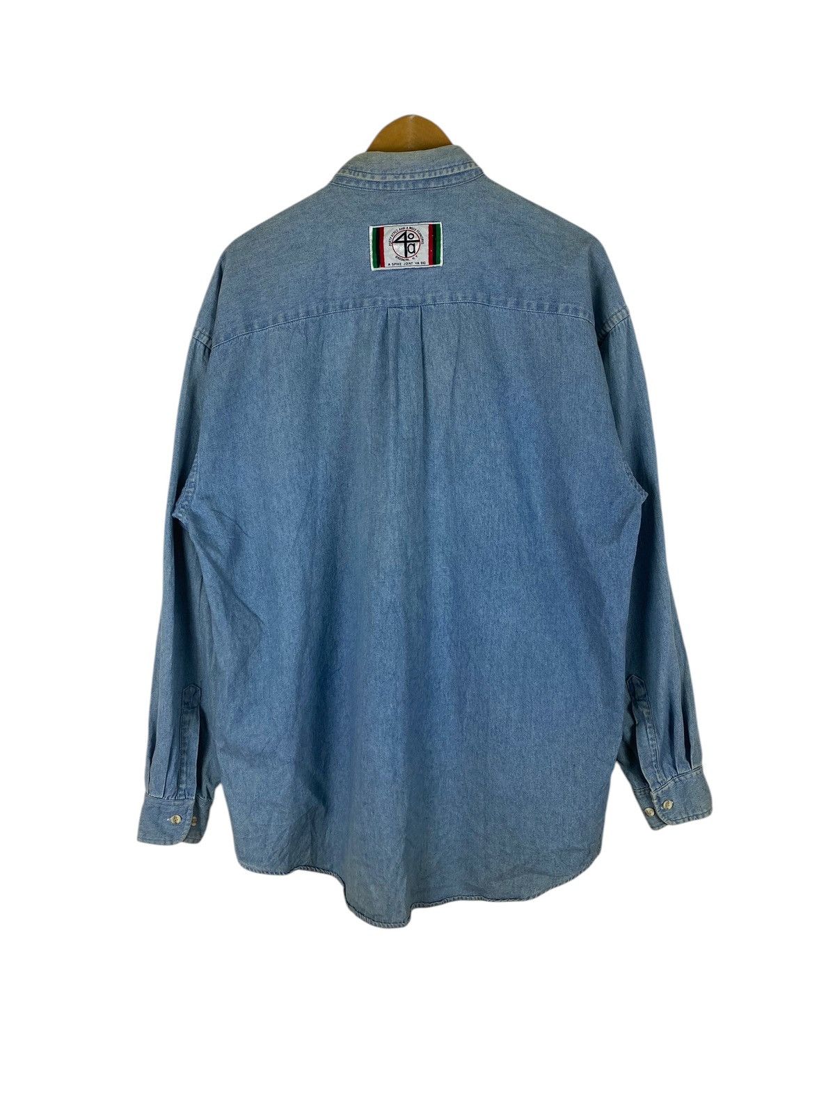 Cross Colours Vintage 40 Acres and A Mule Filmworks Spike Lee Denim Shir Size US XL / EU 56 / 4 - 9 Thumbnail