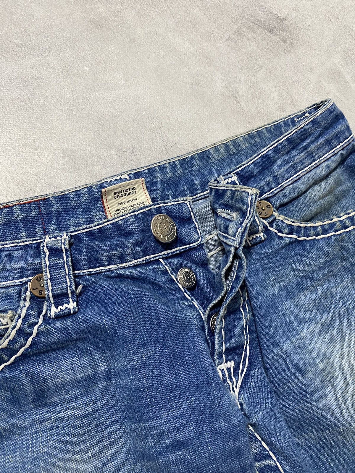 True Religion × Vintage Vintage Jeans Pants True Religion Jhony Super T SLIM-FIT /32 Size US 32 / EU 48 - 7 Thumbnail