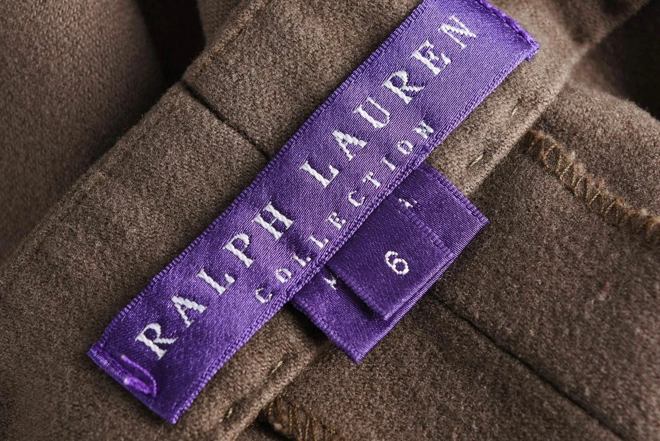 Ralph Lauren Women's Ralph Lauren Collection Wool Cashmere Trousers Pants Size 29" - 5 Thumbnail