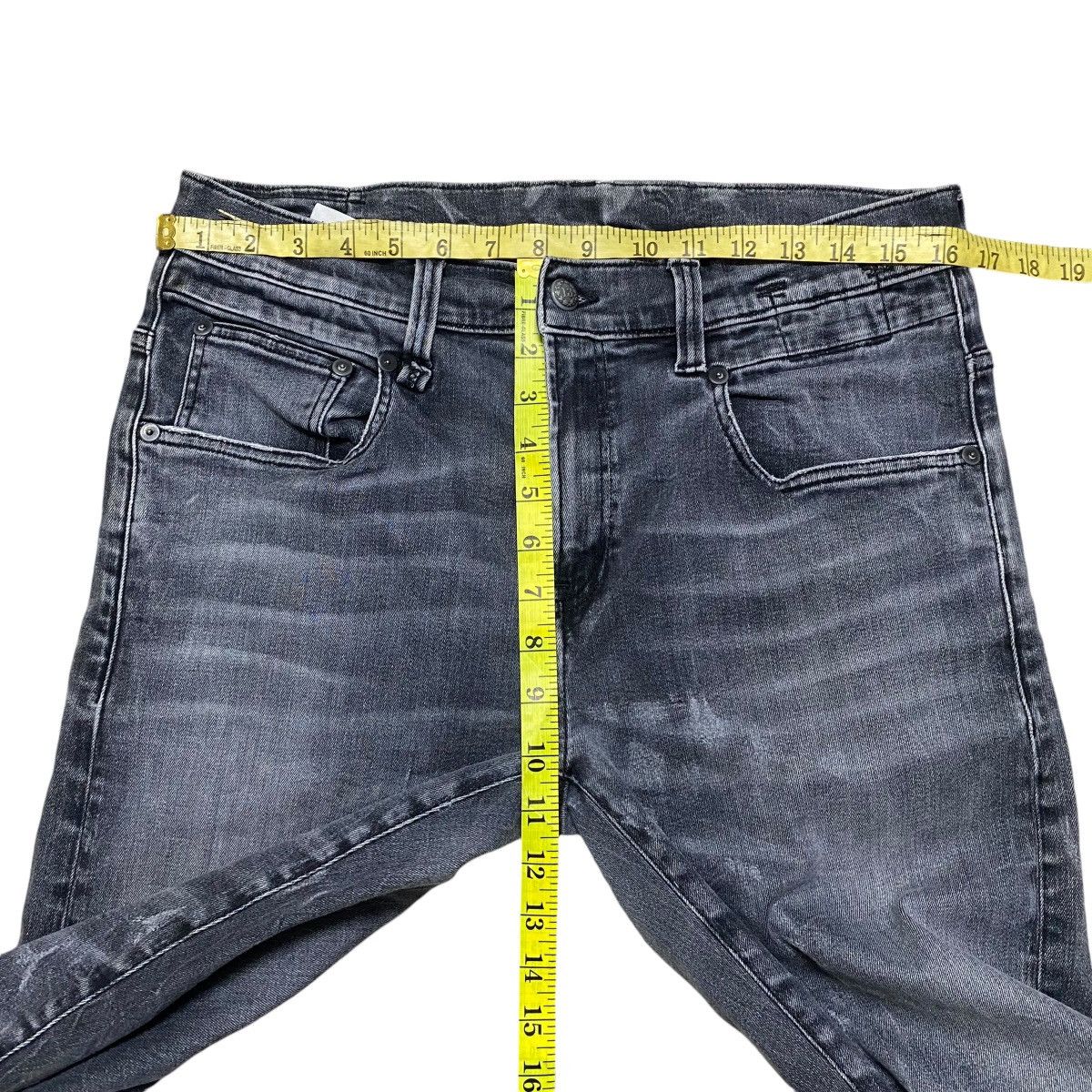 R13 R13 Black Marble Boy Skinny Jeans Size US 33 - 17 Thumbnail