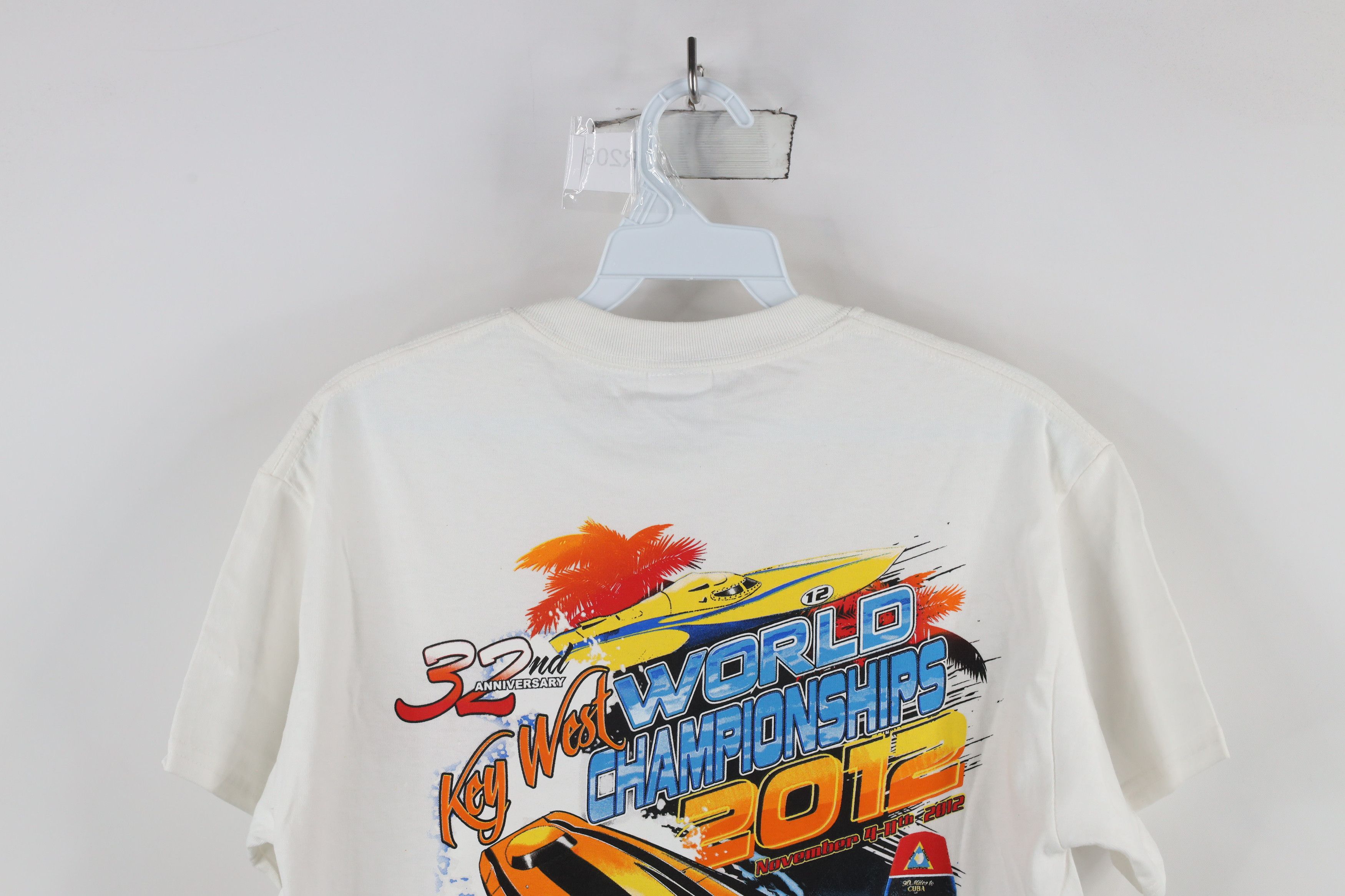 Vintage Vintage Y2K Key West World Championships Boating T-Shirt Size US S / EU 44-46 / 1 - 12 Thumbnail