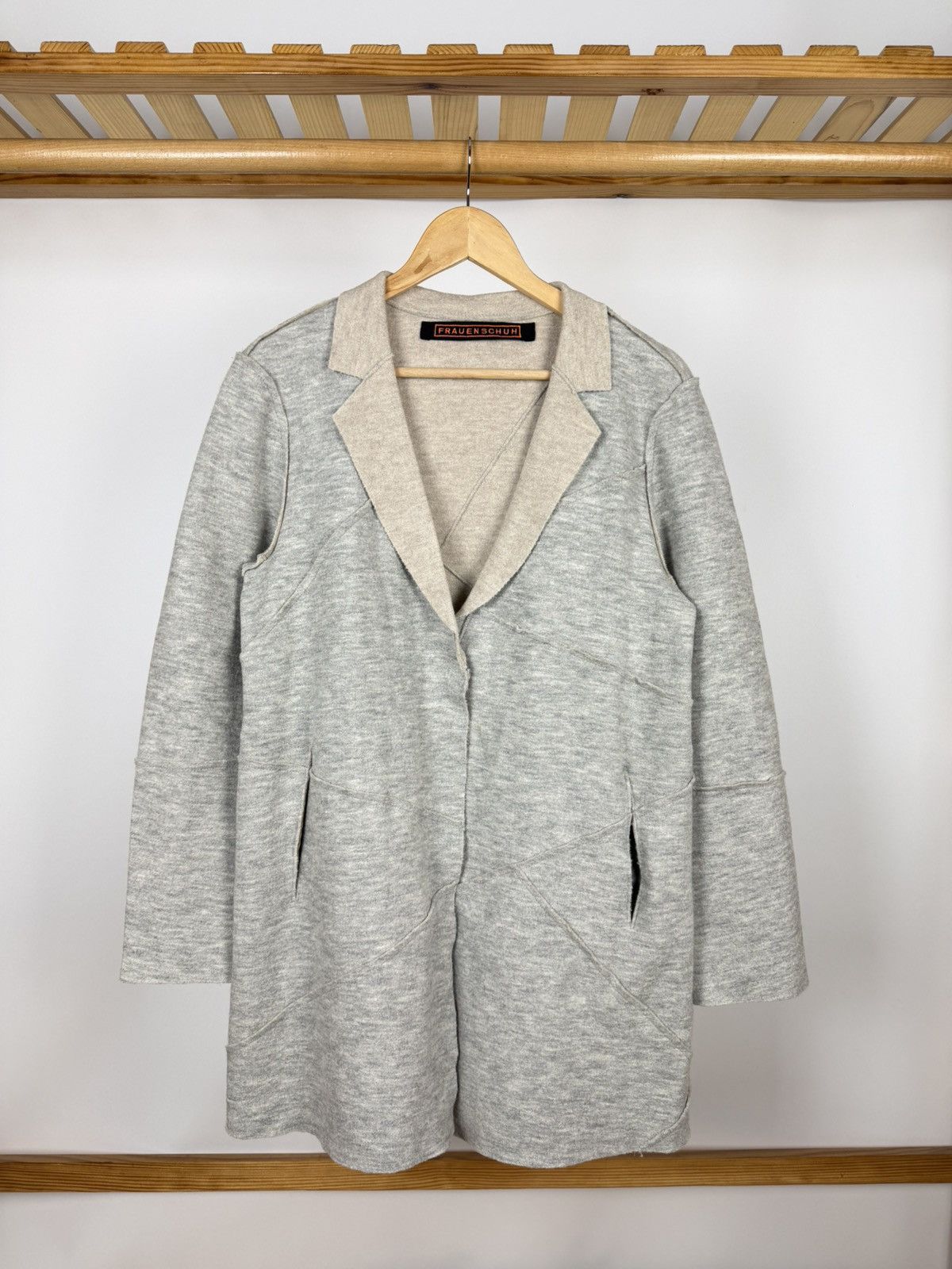 Frauenschuh Frauenschuh Light Wool Coat Cardigan Size 4 Size M / US 6-8 / IT 42-44 - 1 Thumbnail