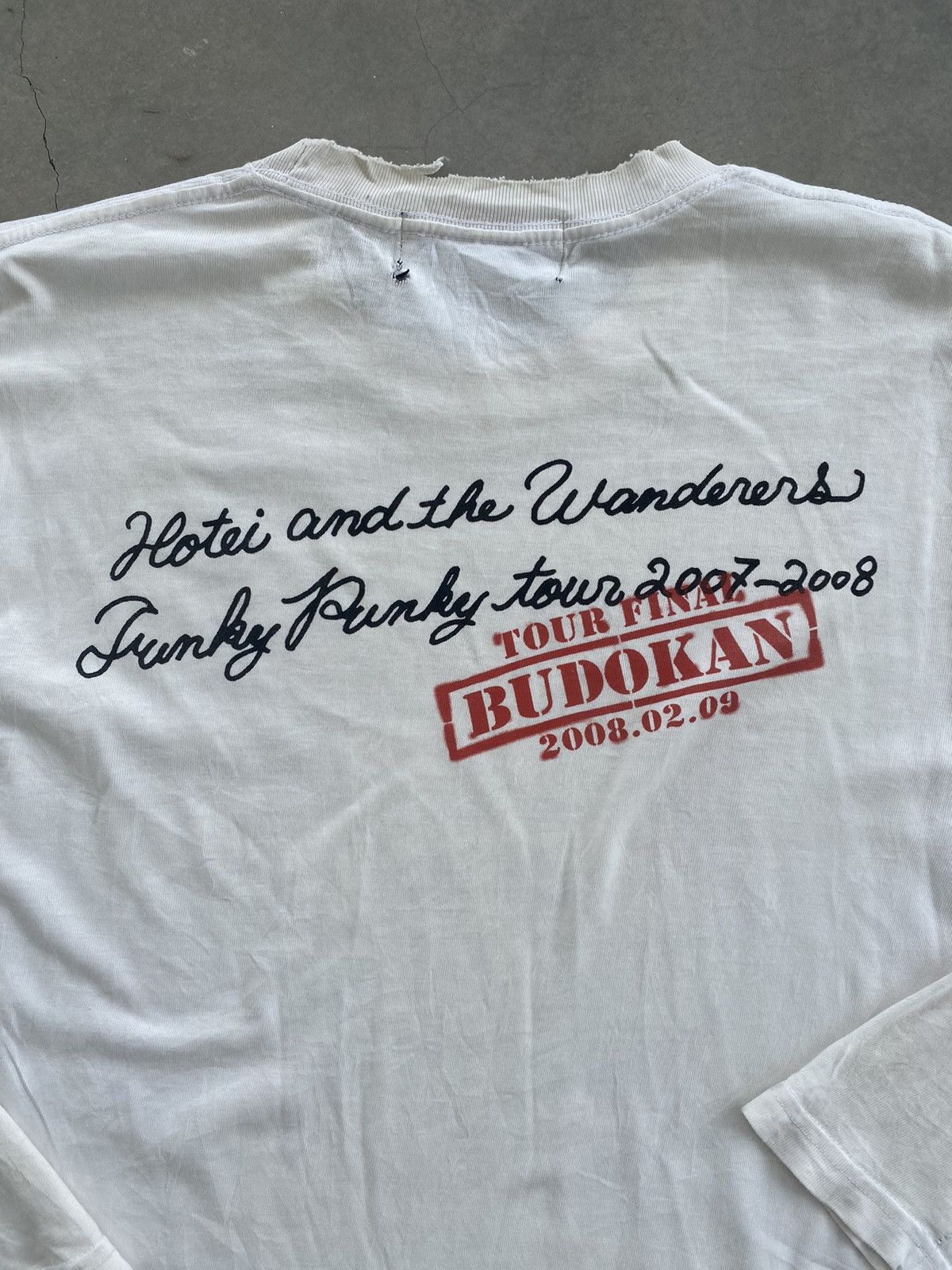 Vintage VINTAGE HOTEI AND THE WANDERERS FUNK PUNK BAND TEE Size US L / EU 52-54 / 3 - 5 Thumbnail