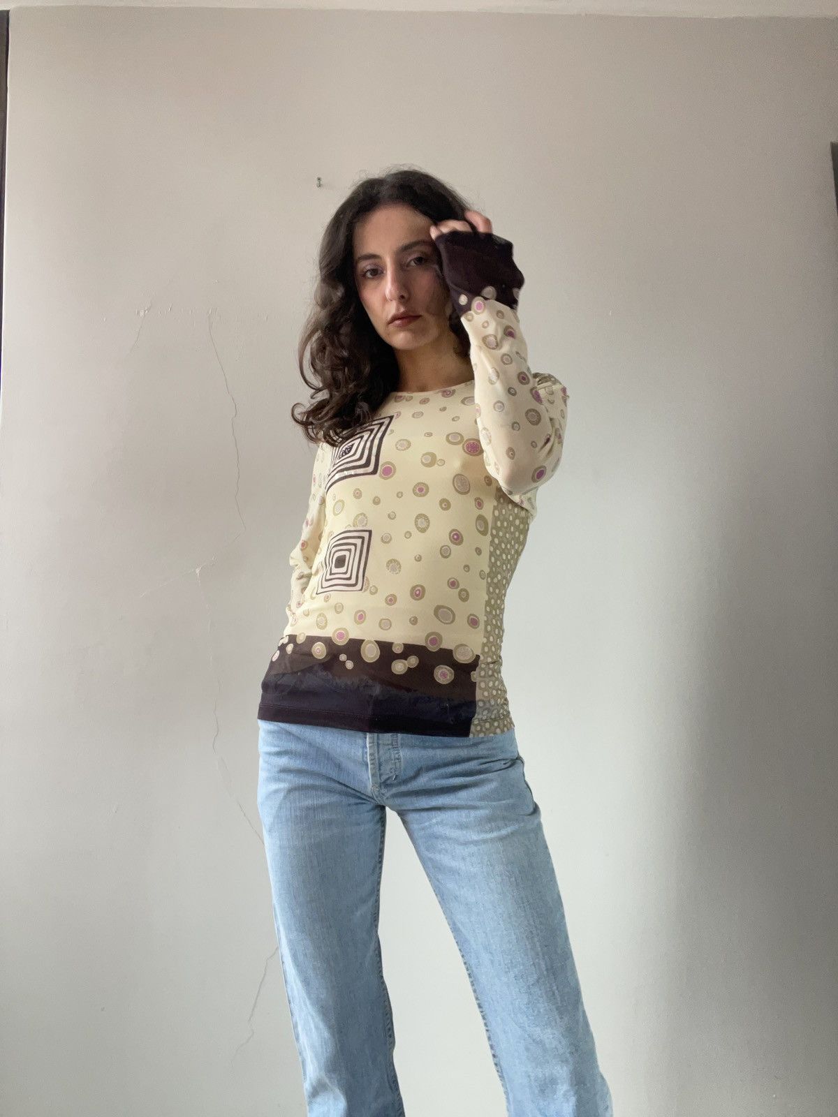 Vintage y2k blouse Size S / US 4 / IT 40 - 1 Thumbnail