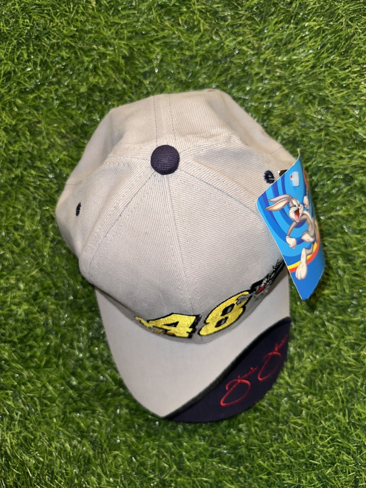 NASCAR Vintage jimmie johnson looney tunes nascar velcro hat Size ONE SIZE - 3 Thumbnail