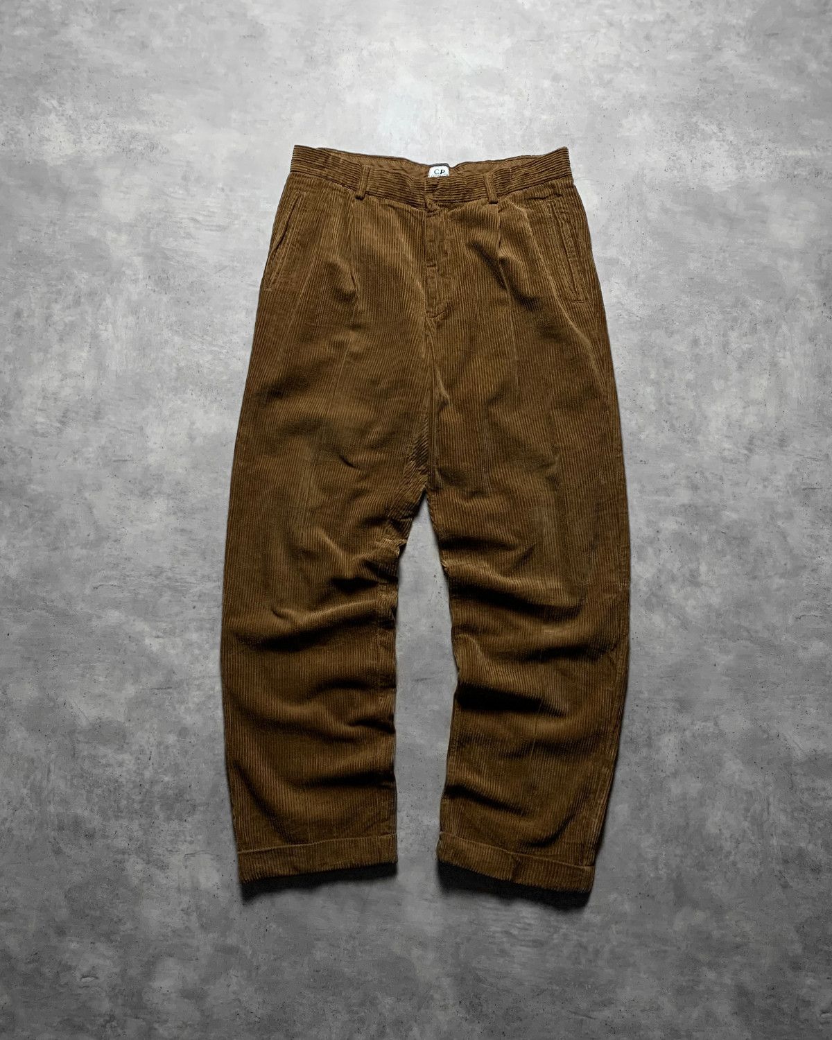 C.P. Company Vintage C.P. Company Corduroy Baggy Pants - 34 Size US 34 / EU 50 - 1 Thumbnail