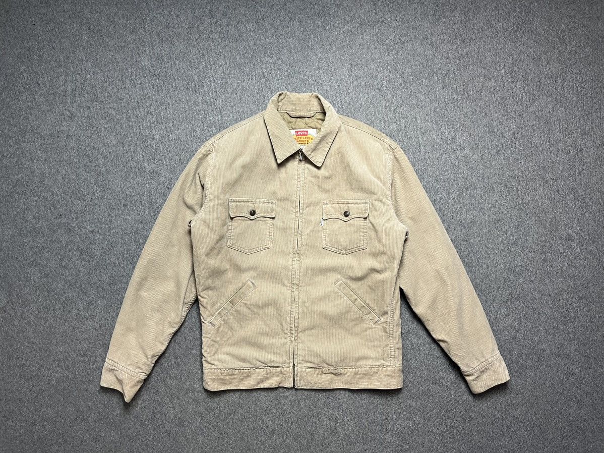 Levi's × Levi's Vintage Clothing × Vintage Vintage 90’s white Levi’s Jackets Size US M / EU 48-50 / 2 - 1 Thumbnail