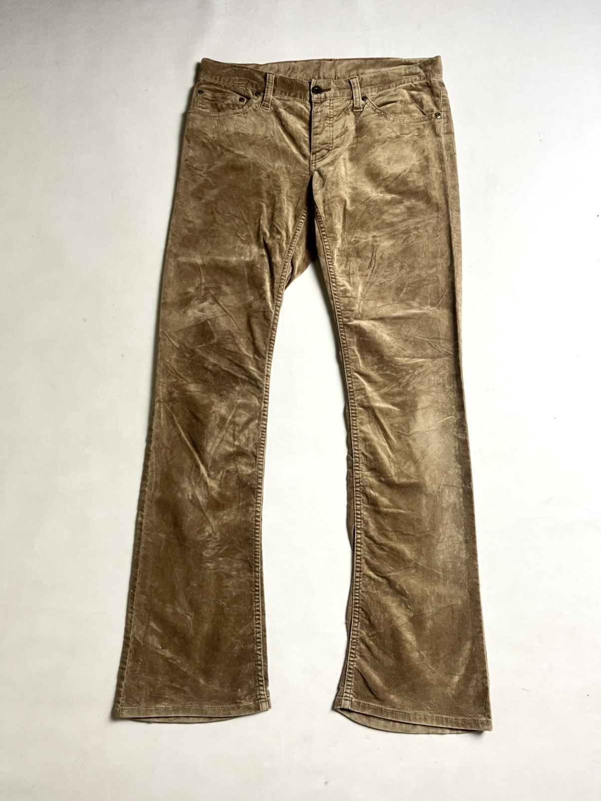 Hysteric Glamour 💸HOT💸90s Hysteric Glamour Suede pant Size US 29 - 2 Thumbnail