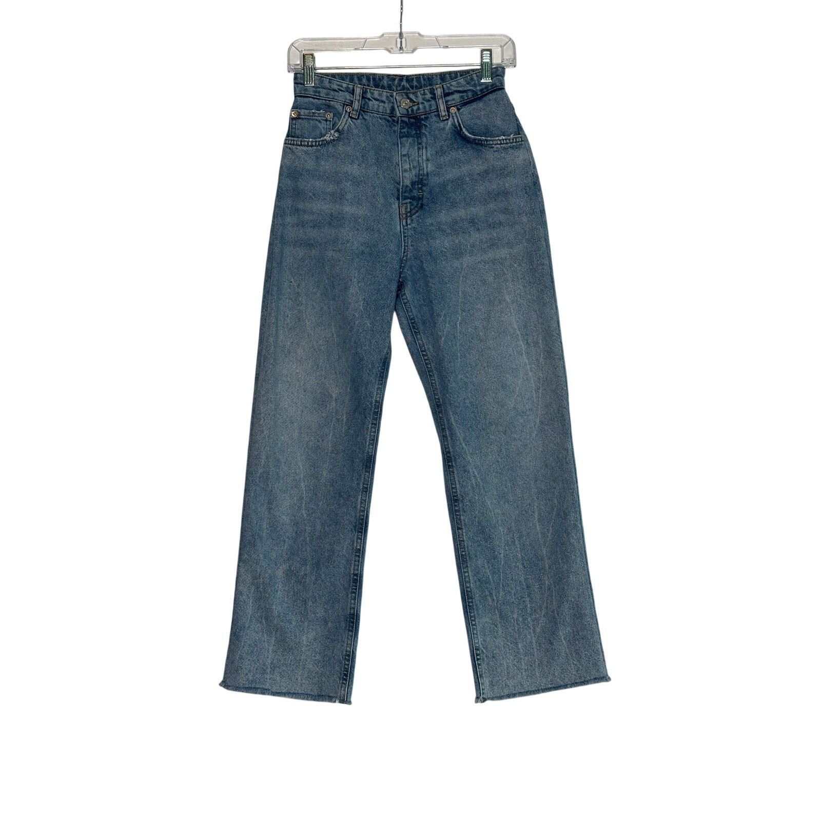 Zara Zara high waist wider legs jeans size 2 Size 26" / US 2 / IT 38 - 6 Thumbnail