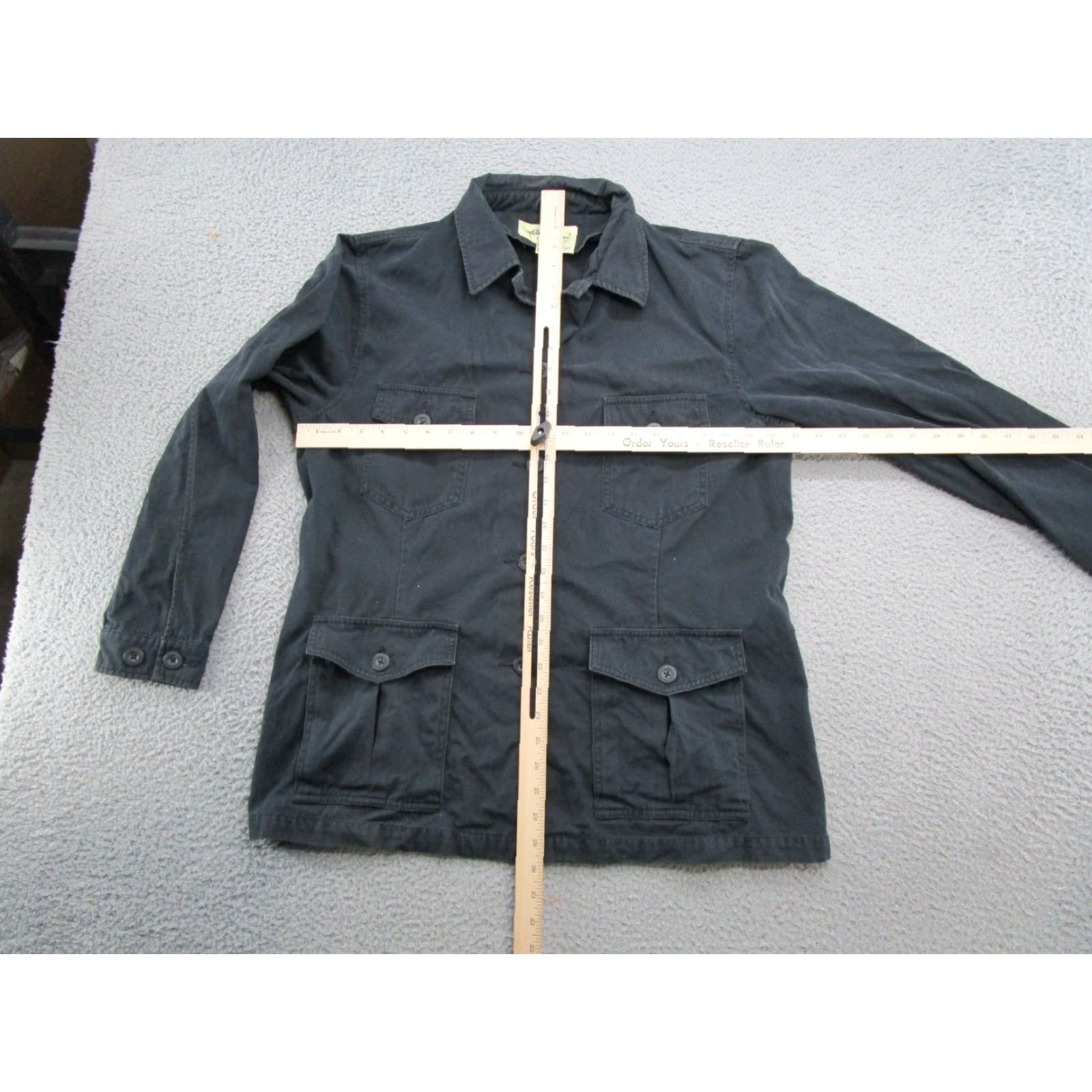 Eddie Bauer VINTAGE Eddie Bauer Jacket Black Canvas Button Up Women L Size Size L / US 10 / IT 46 - 4 Thumbnail