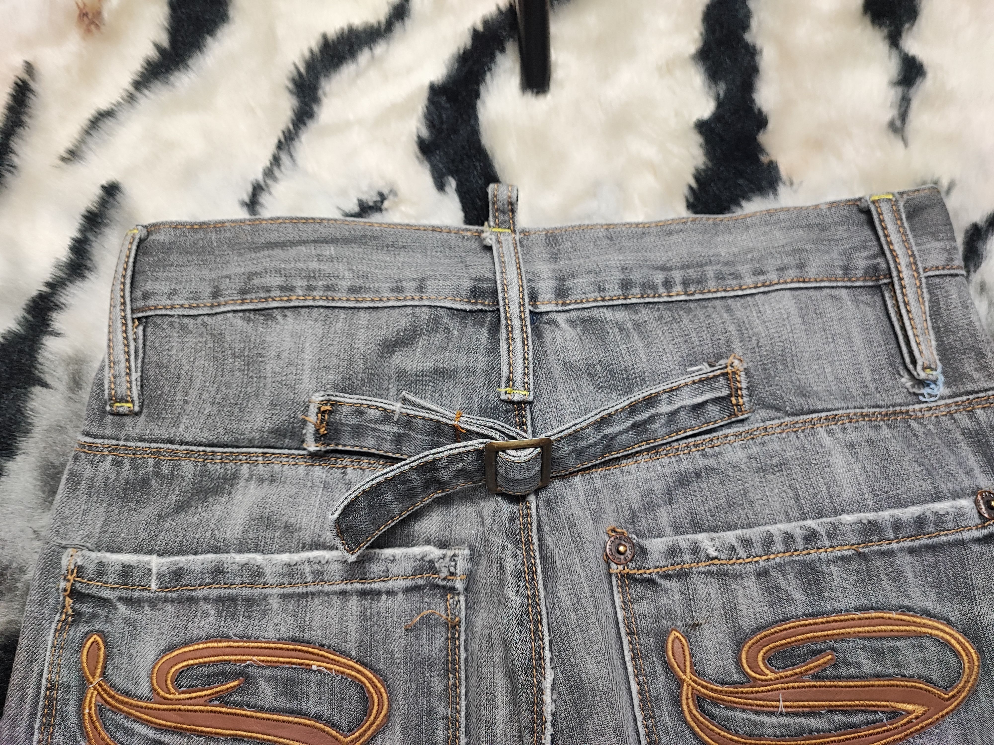 Dsquared2 Holy Grail - Dsquared2 Denim Buckle Belt Size US 28 / EU 44 - 12 Thumbnail