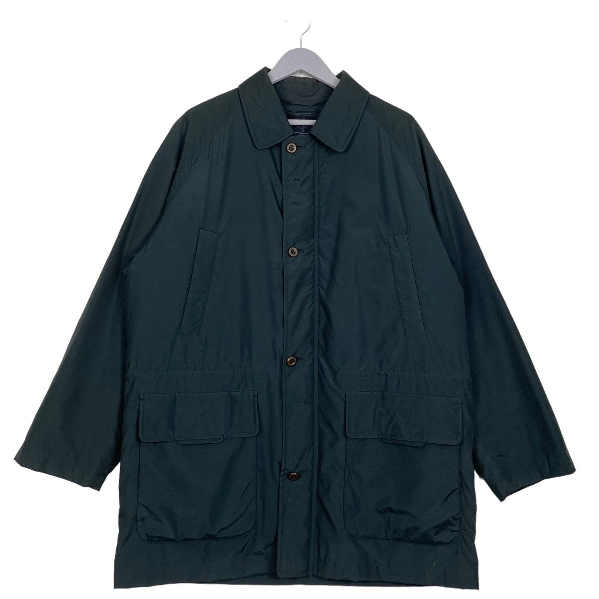 Burberry Prorsum × Vintage 💥BURBERRYS NOVA CHECK DARK GREEN PARKA Size US L / EU 52-54 / 3 - 2 Thumbnail