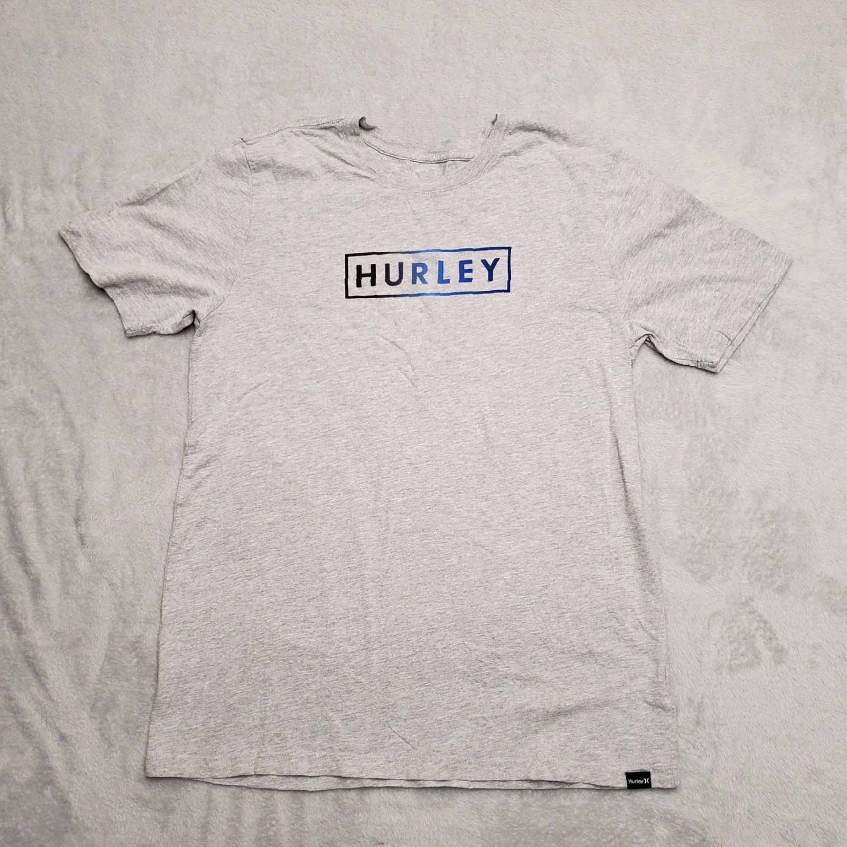 Hurley Hurley Shirt Mens S Gray Short Crewneck Surf Outdoors Sports Casual Logo Size US S / EU 44-46 / 1 - 2 Thumbnail