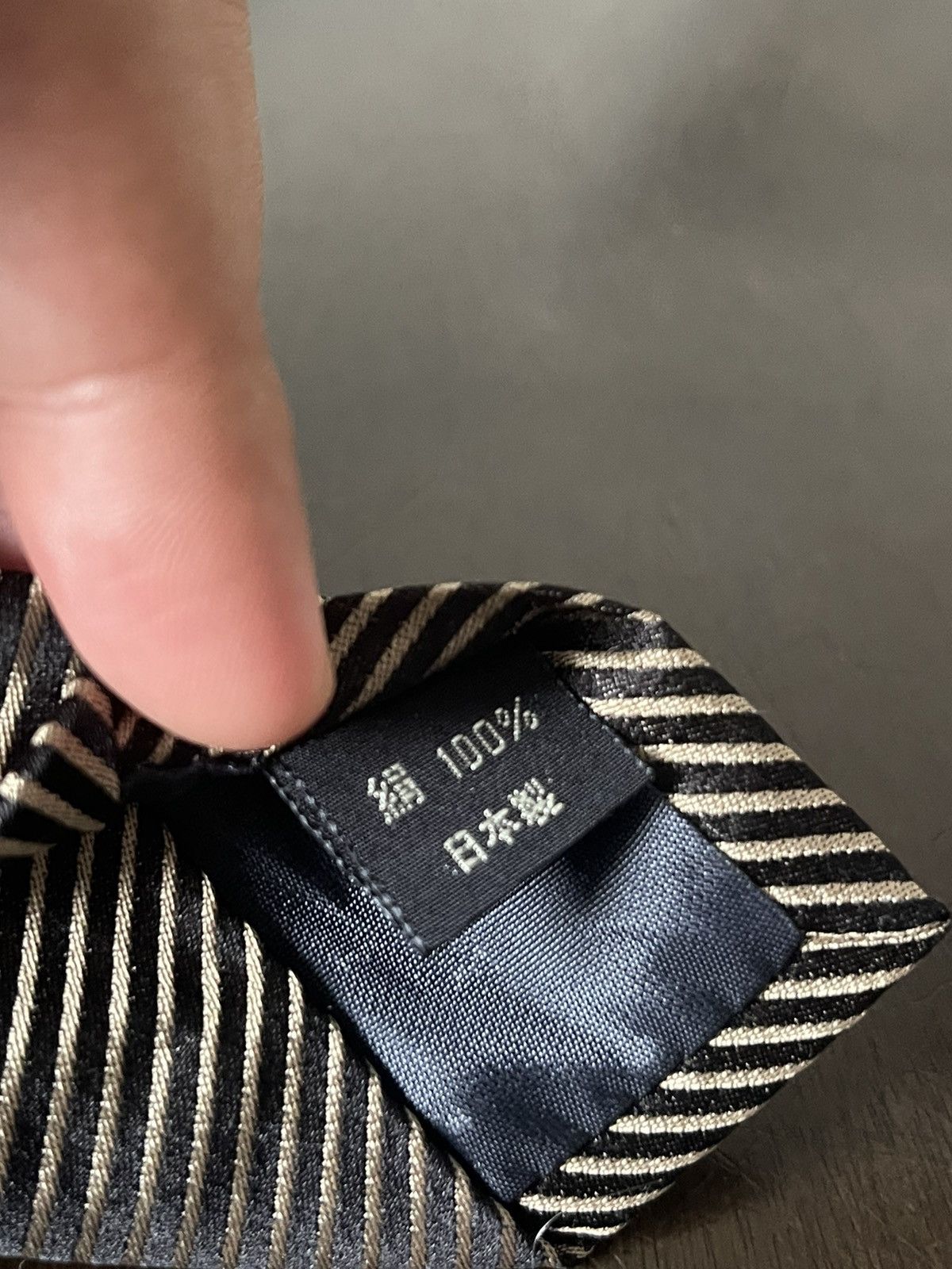 Jean Paul Gaultier Jean Paul Gaultier Homme Silk Tie Size ONE SIZE - 5 Thumbnail