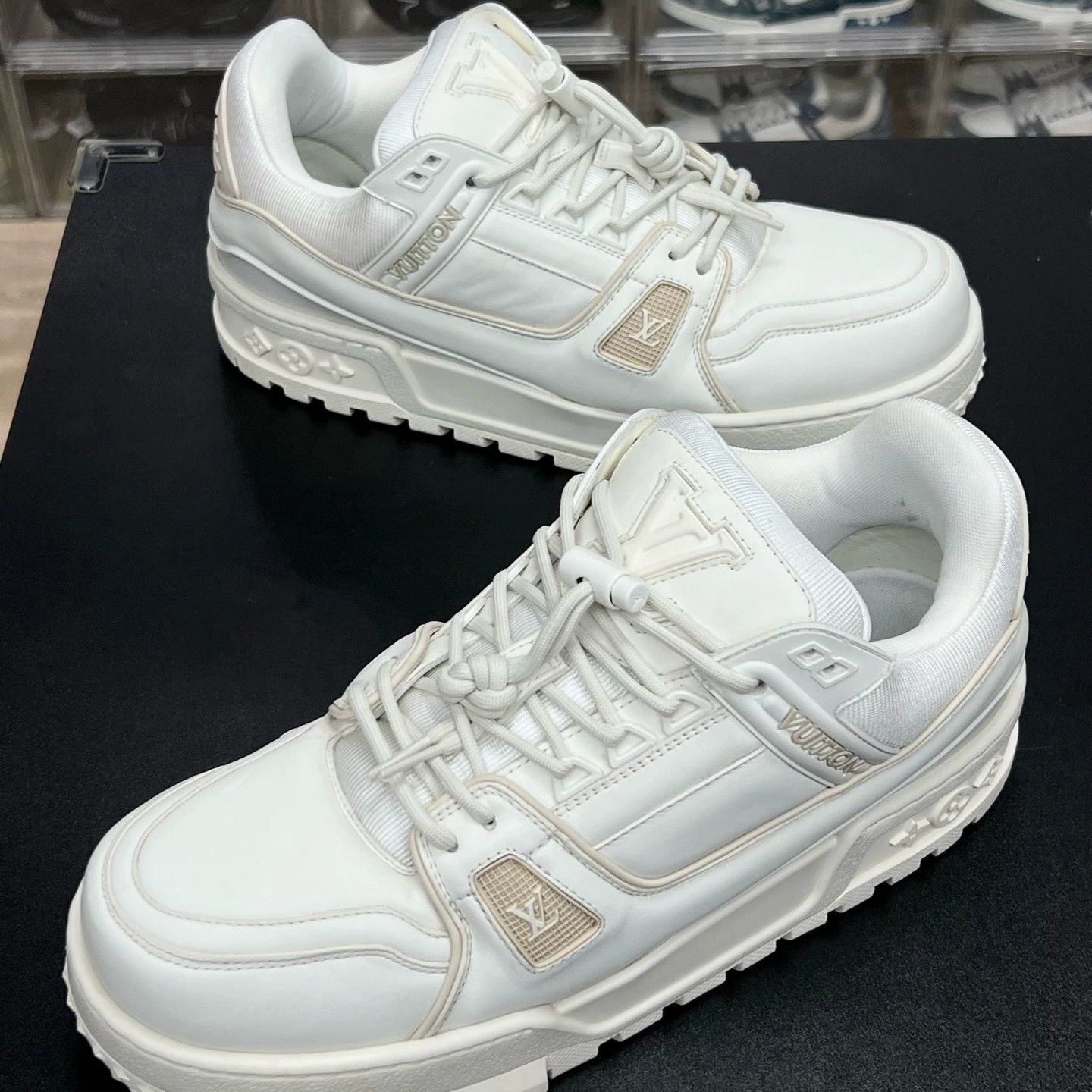 Louis Vuitton LV Trainer Maxi Sneakers in White UK8 Size US 10 / EU 43 - 1 Thumbnail