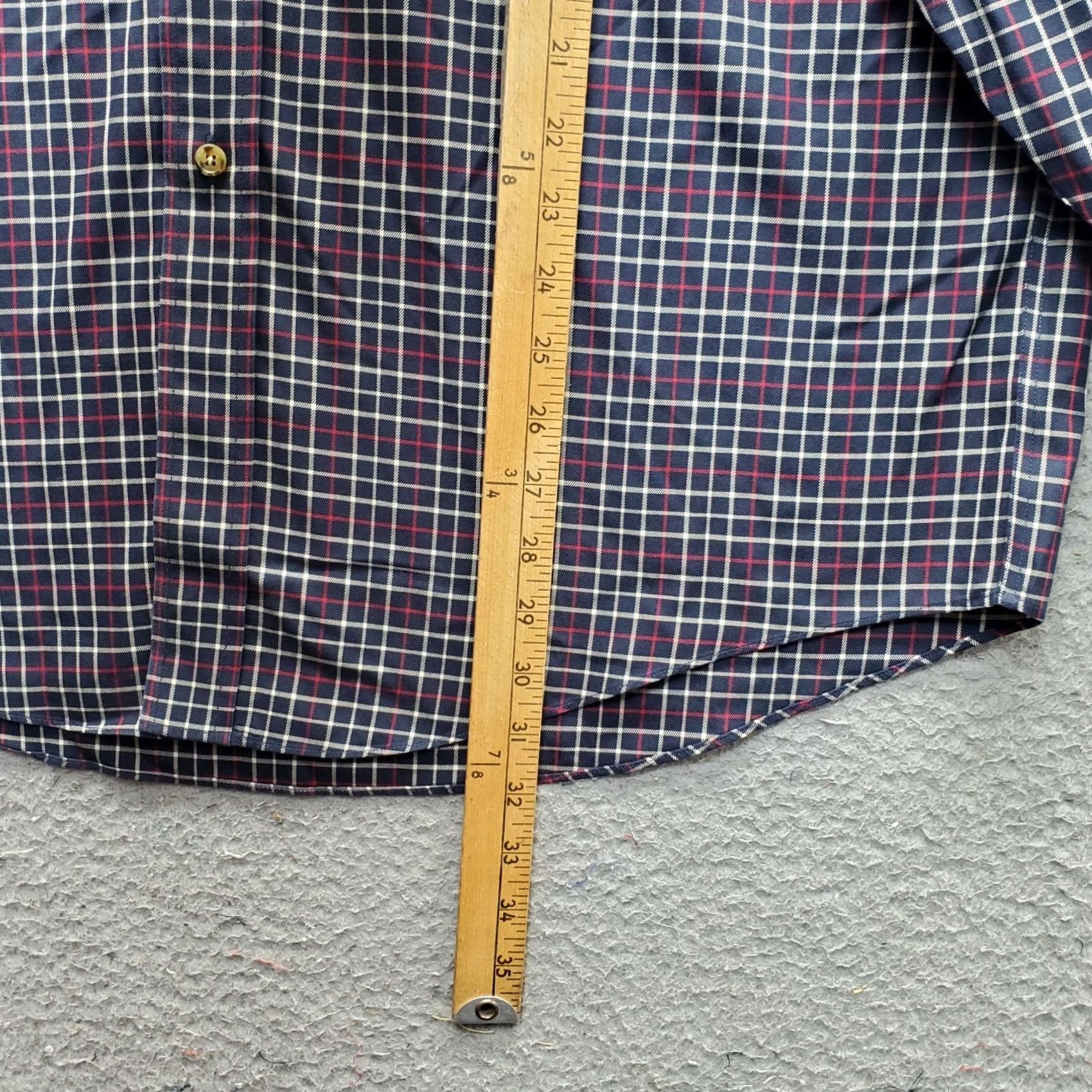 Brooks Brothers Brooks Brothers Dress Shirt Mens L Multi Plaid Long Sleeve Non-Iron Button Down Size 42R - 3 Thumbnail