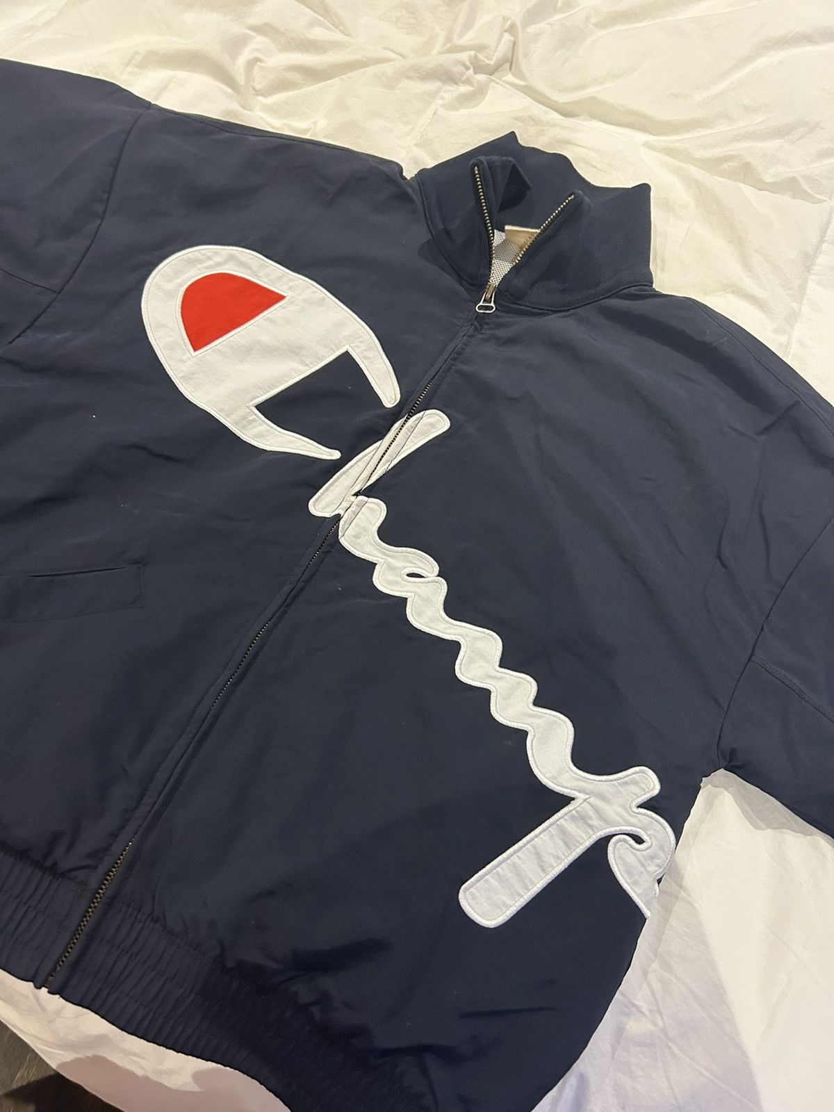 Champion Supreme x Champion authentic zip up jacket Size S / US 4 / IT 40 - 4 Thumbnail