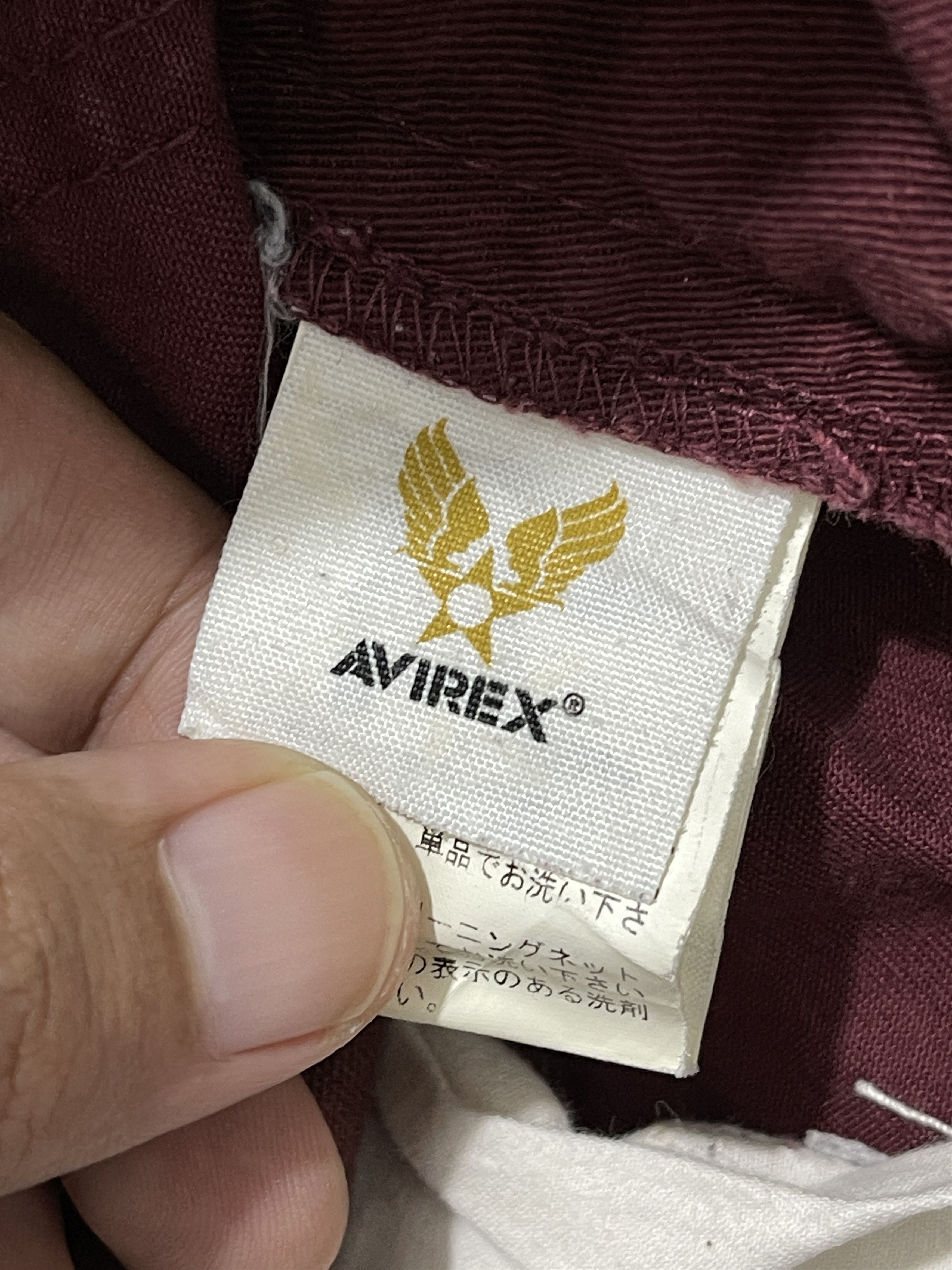 Japanese Brand Avirex Archive Red Blood Military Cargo Pants Size US 32 / EU 48 - 10 Thumbnail