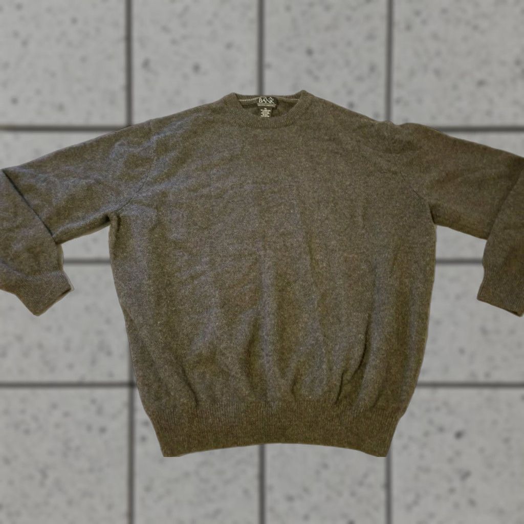 Jos. A. Bank Jos. A. Bank Sweater Mens XL Gray Wool Size US XL / EU 56 / 4 - 1 Thumbnail