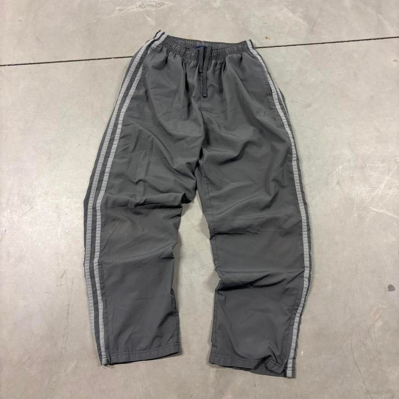 Vintage vintage striped baggy track pants Size US 30 / EU 46 - 1 Thumbnail