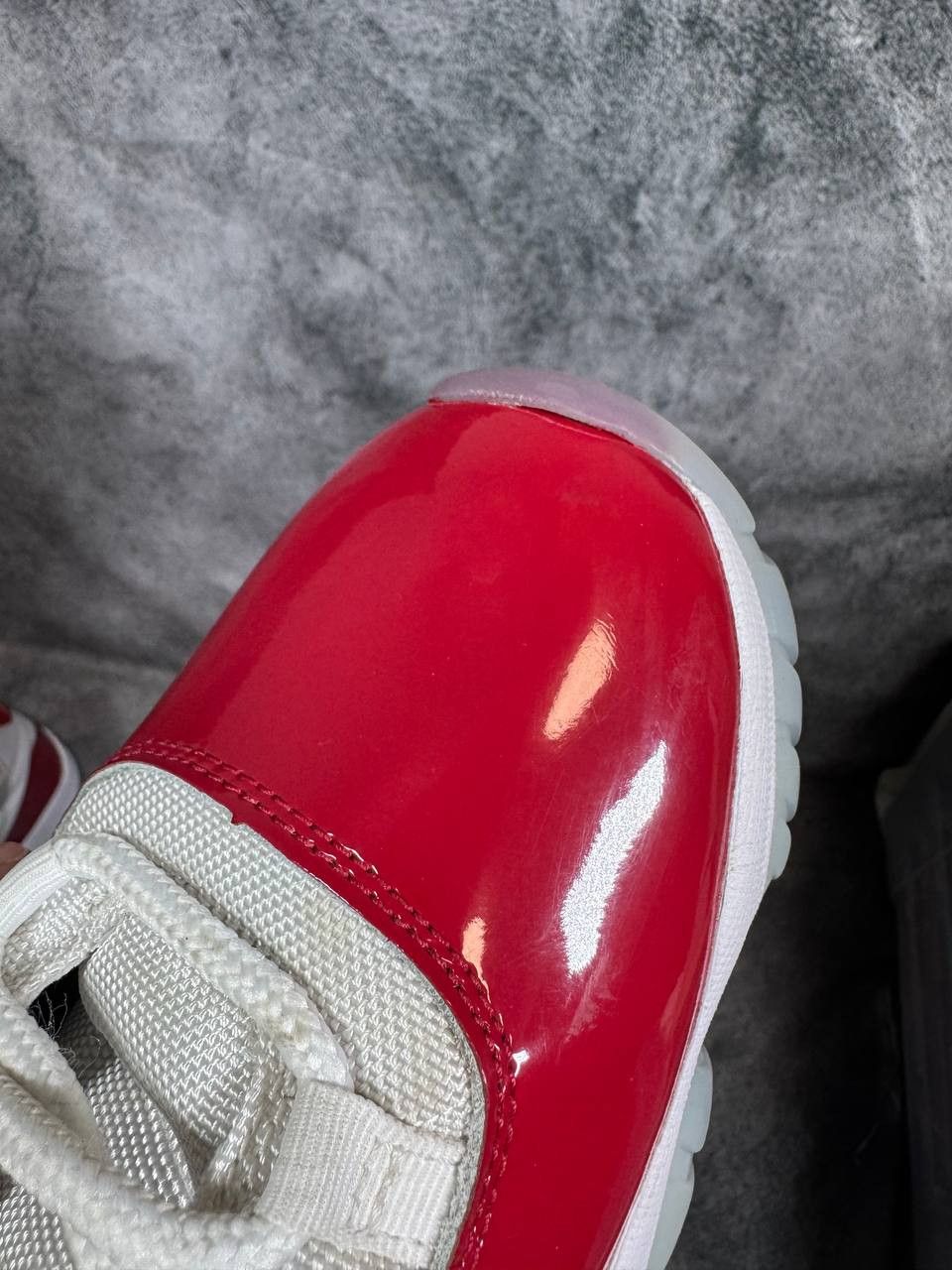 Jordan Brand Size 12 | Jordan 11 Cherry No Box | Pre-Owned Size US 12 / EU 45 - 9 Thumbnail