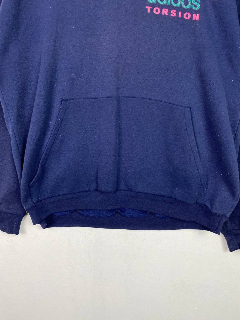 Adidas vintage adidas torsion hoody made in canada sunfaded Size US L / EU 52-54 / 3 - 4 Thumbnail