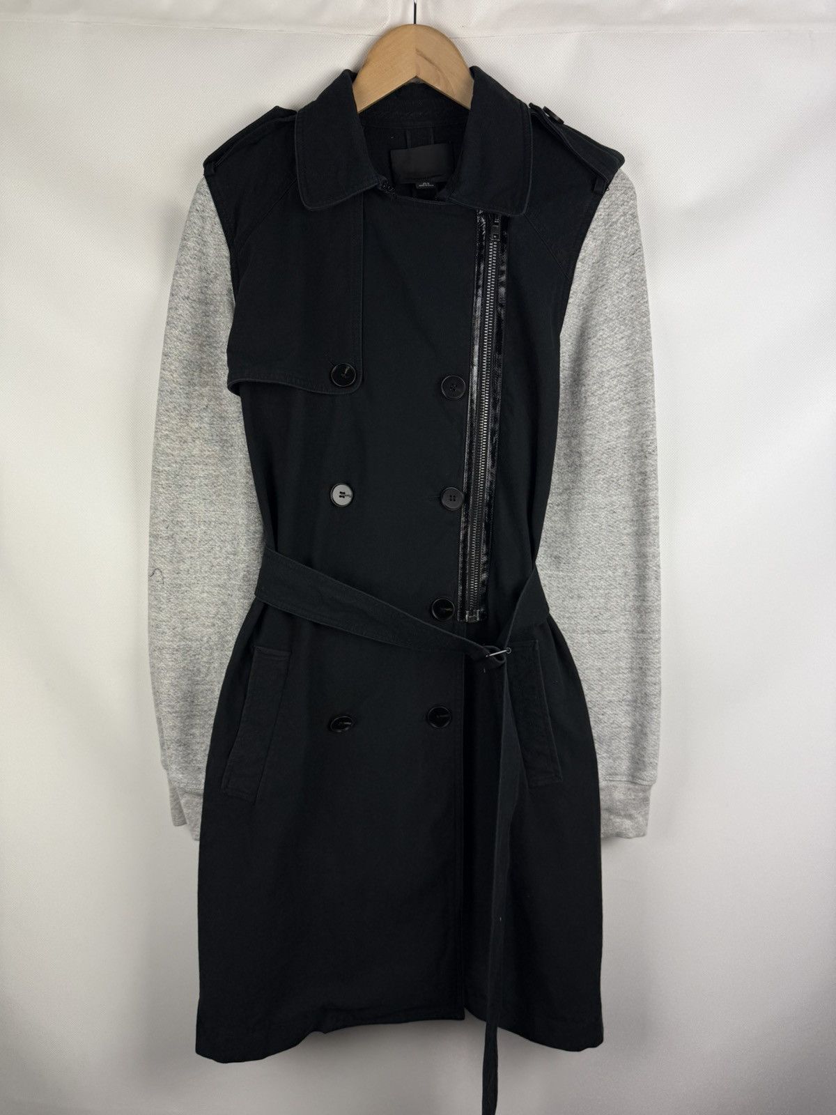 Alexander Wang Alexander Wang Ladies Belted Trench Coat Jacket Size 10 Size L / US 10 / IT 46 - 12 Thumbnail