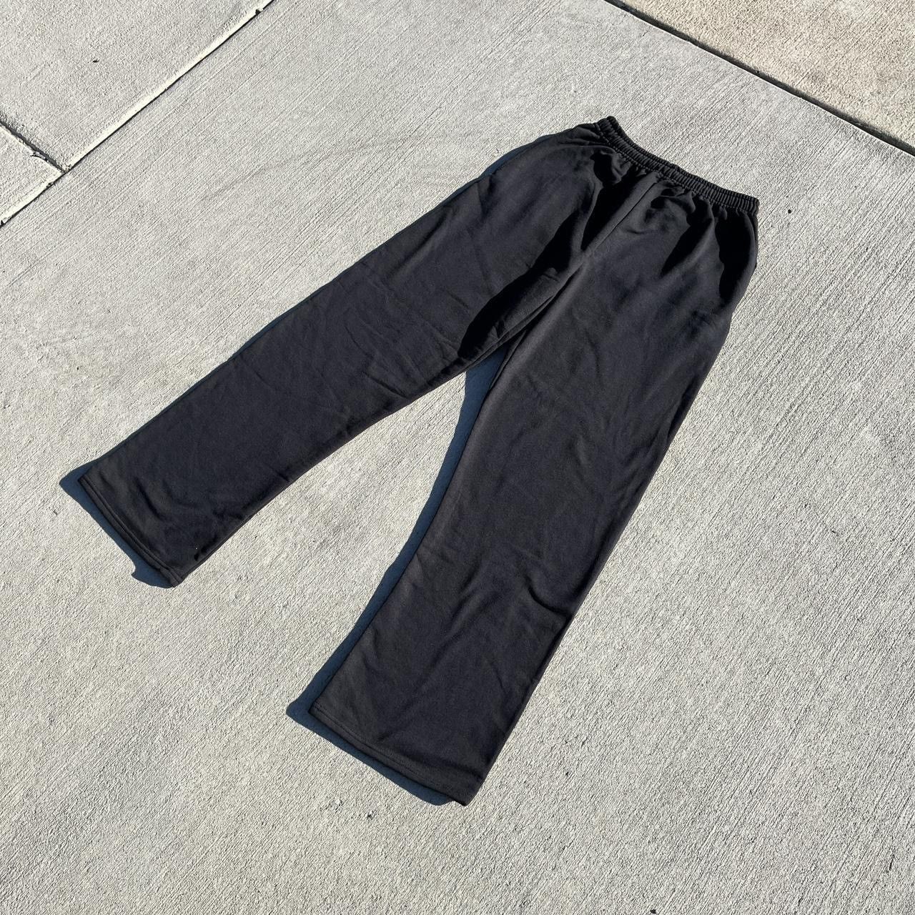 Other SABER HILLS Streetwear black blank sweatpants oversized Size US 32 / EU 48 - 3 Thumbnail