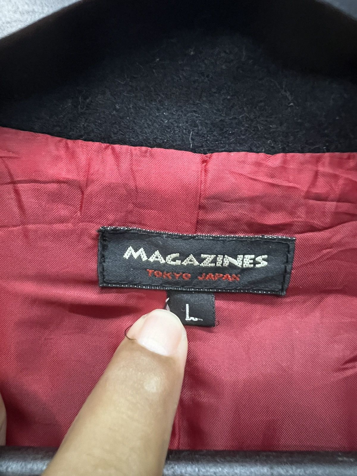 Japanese Brand MEGAZINES TOKYO JAPAN BONDAGE JACKET Size L / US 10 / IT 46 - 7 Thumbnail