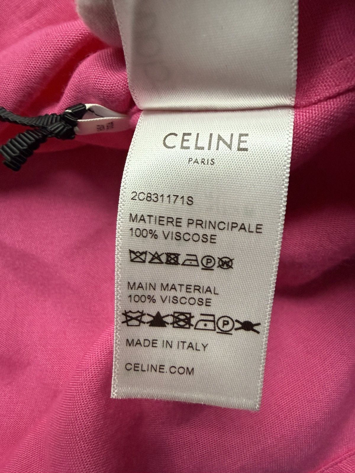 Celine Loose Bowling Shirt Spring 2022 Size US XL / EU 56 / 4 - 9 Thumbnail