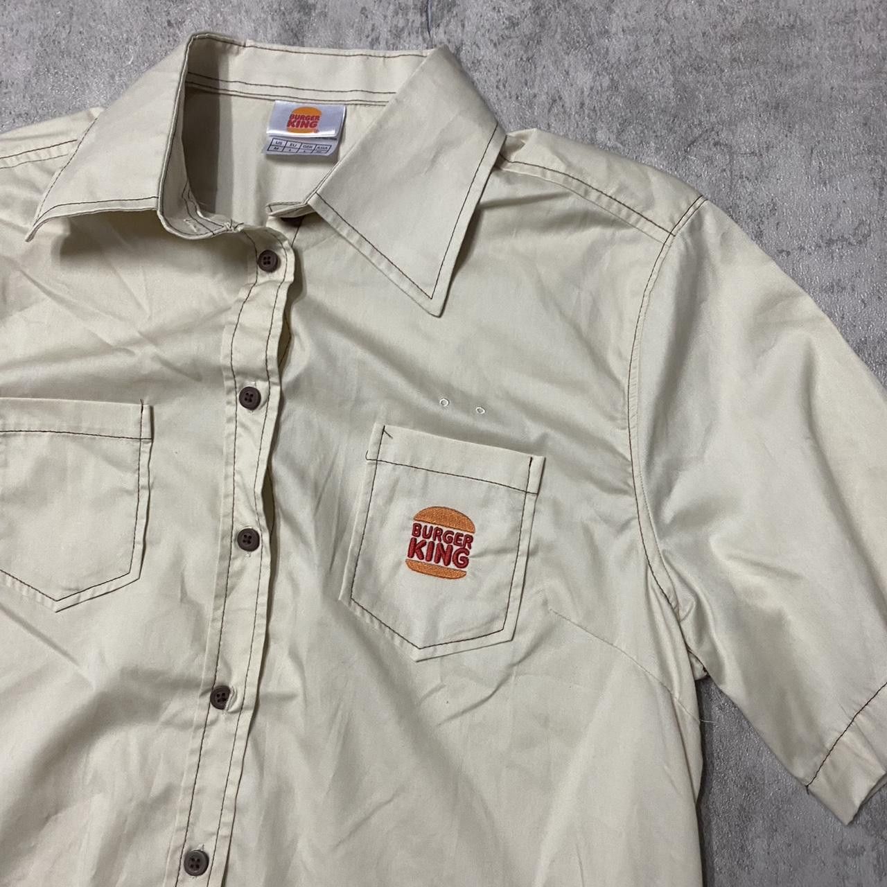 Other Cream and tan Burger King shirt clothing Size US L / EU 52-54 / 3 - 2 Thumbnail