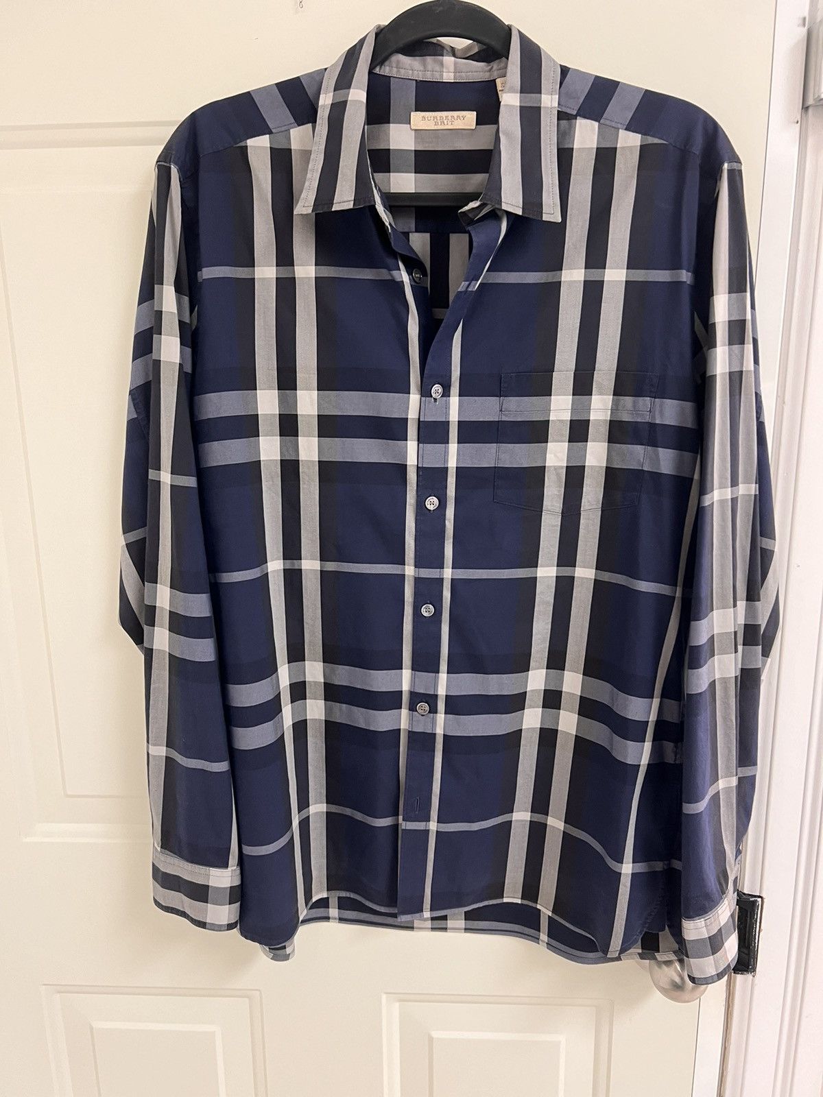 Long Sleeve Burberry Shirt