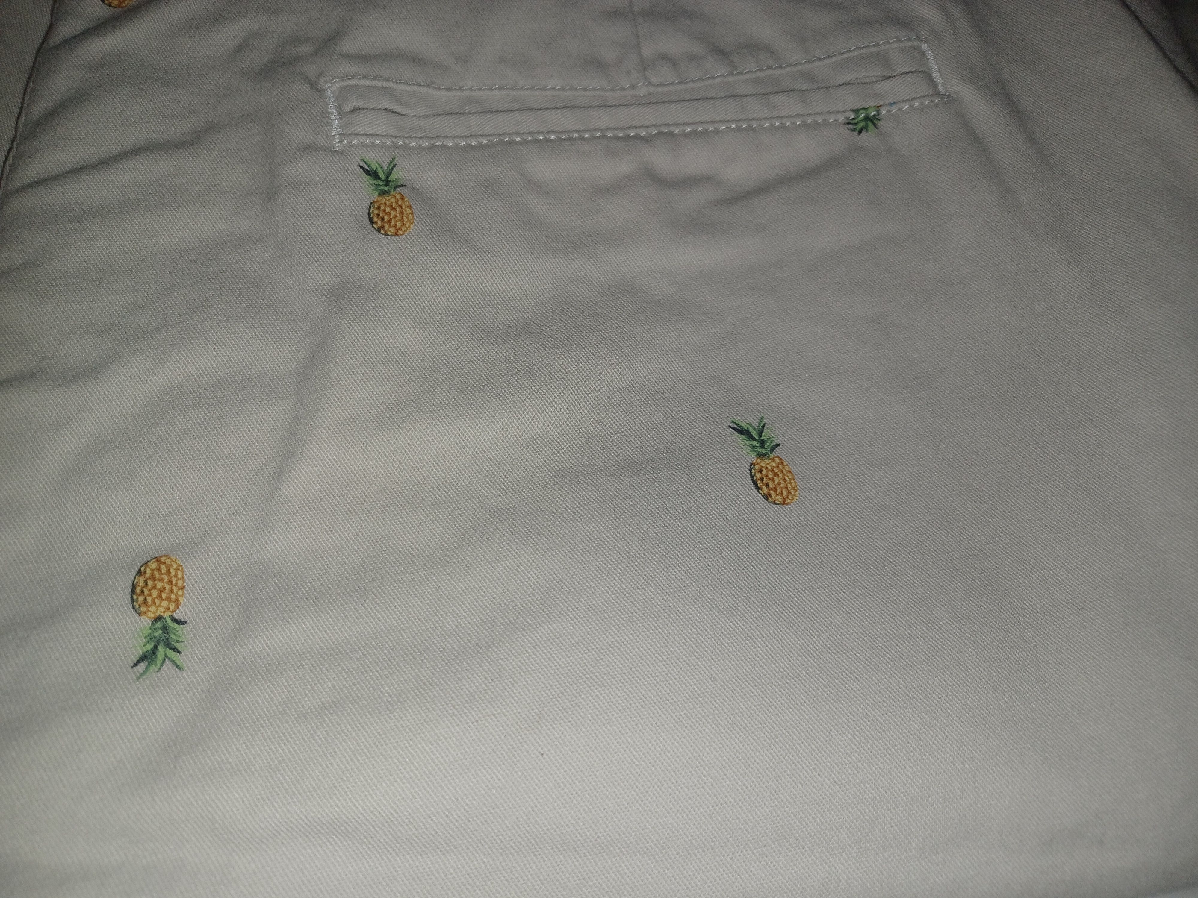 Old Navy Old Navy Ultimate Slim Men's Shorts SZ 34 Pineapples Size US 34 / EU 50 - 4 Thumbnail