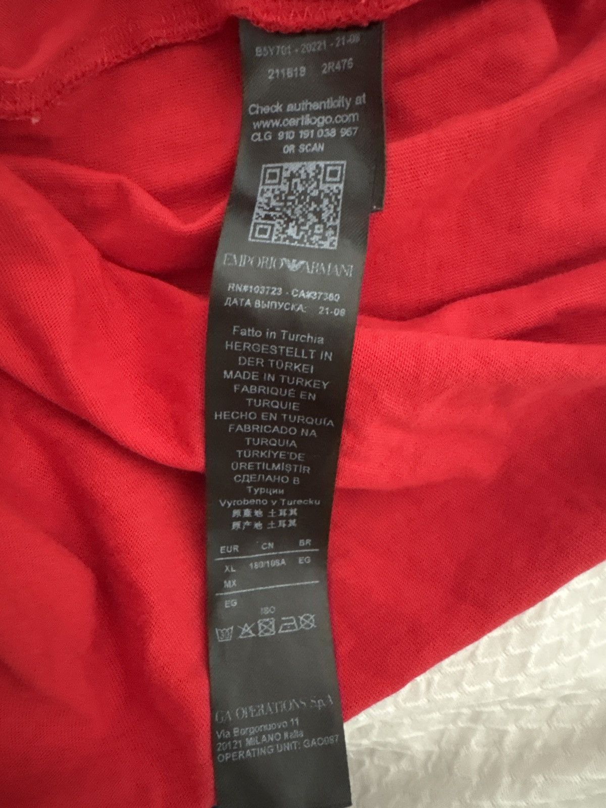 Emporio Armani Emporio Armani Size US M / EU 48-50 / 2 - 3 Thumbnail