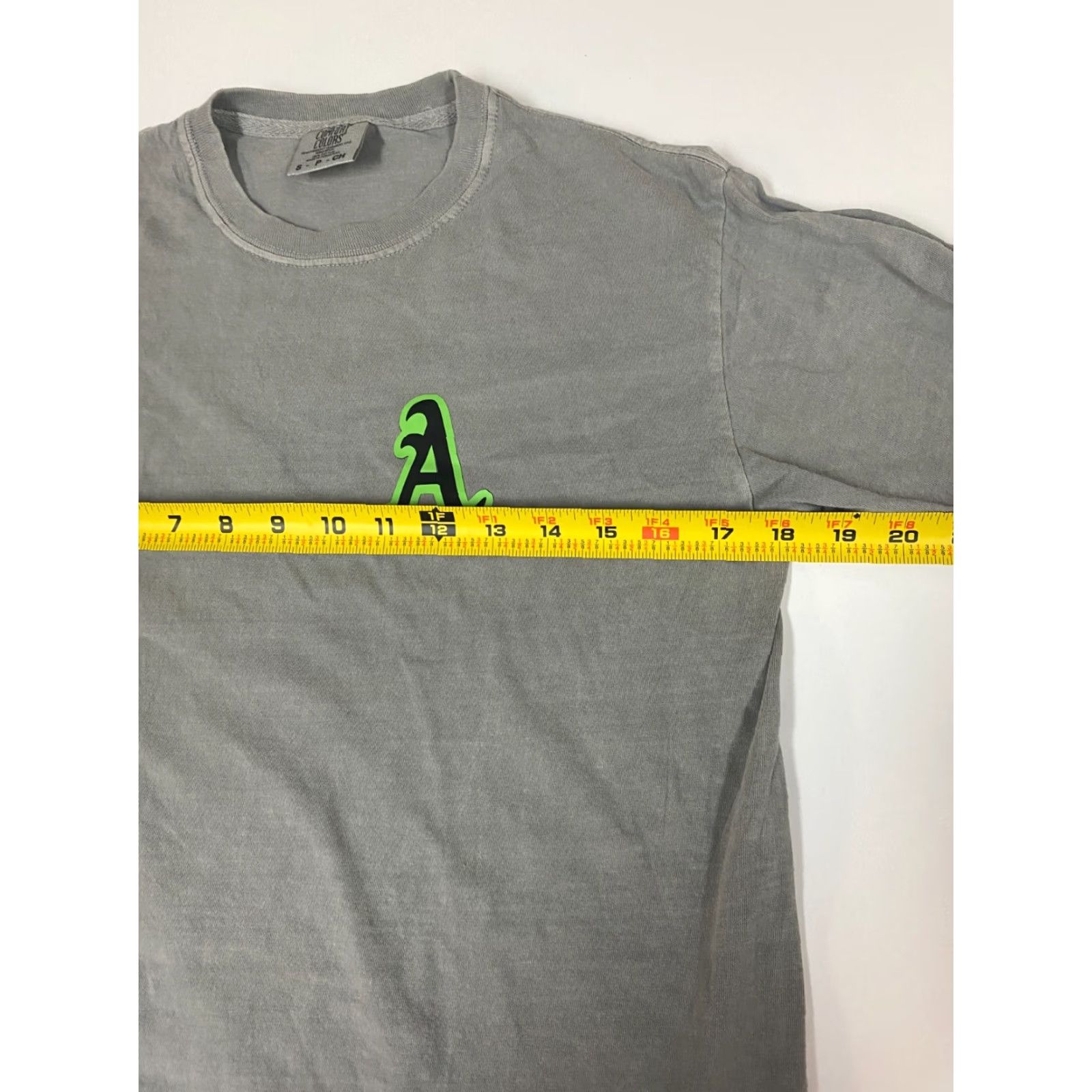 Comfort Colors Comfort Colors Mens Shirt S Gray Long Sleeve Crew Neck Logo Cotton Size US S / EU 44-46 / 1 - 5 Thumbnail