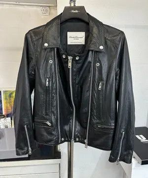 Undercover classic leather jacket