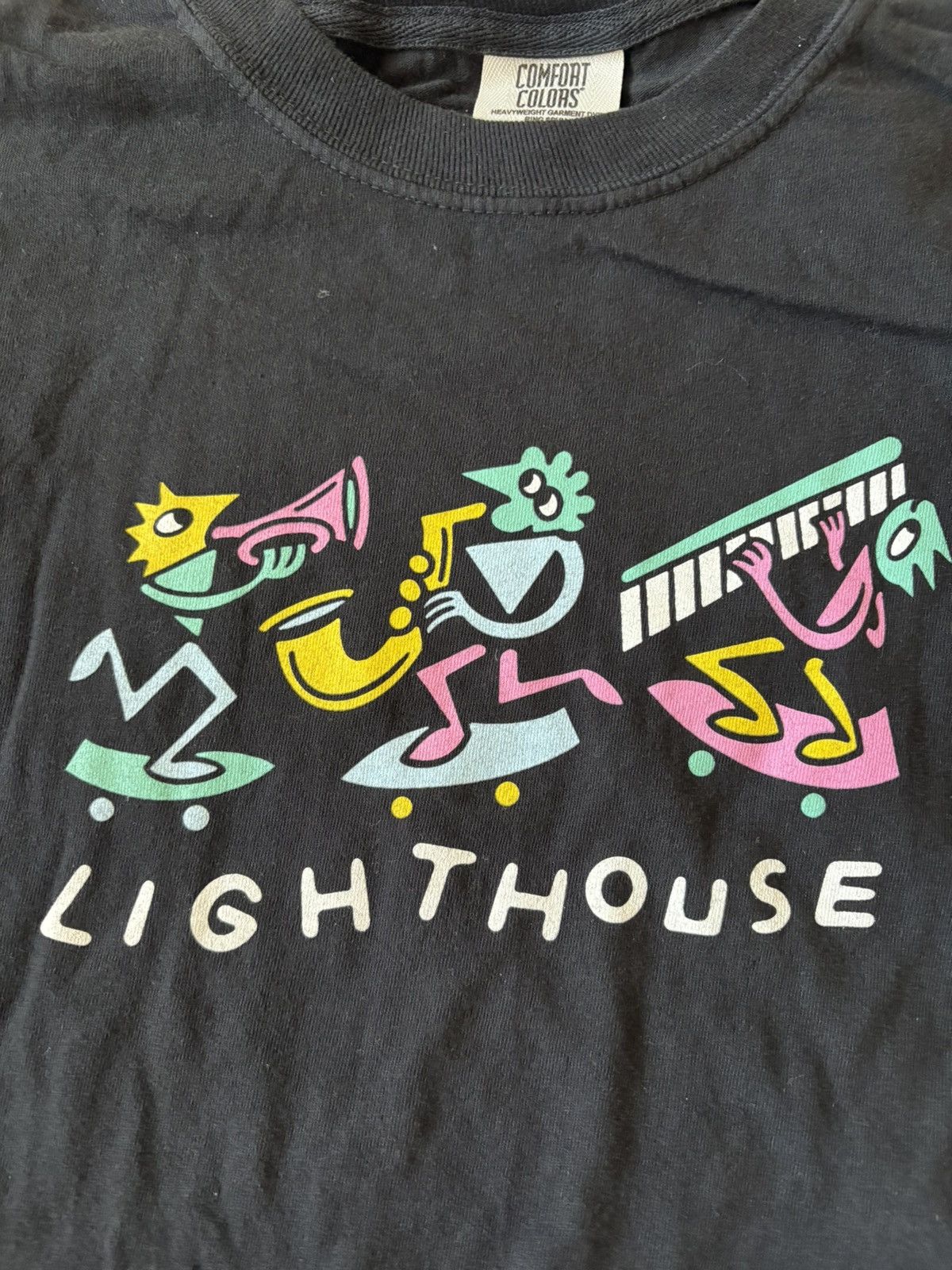 Comfort Colors Lighthouse skateshop Santa Barbara t shirt Size US L / EU 52-54 / 3 - 2 Thumbnail