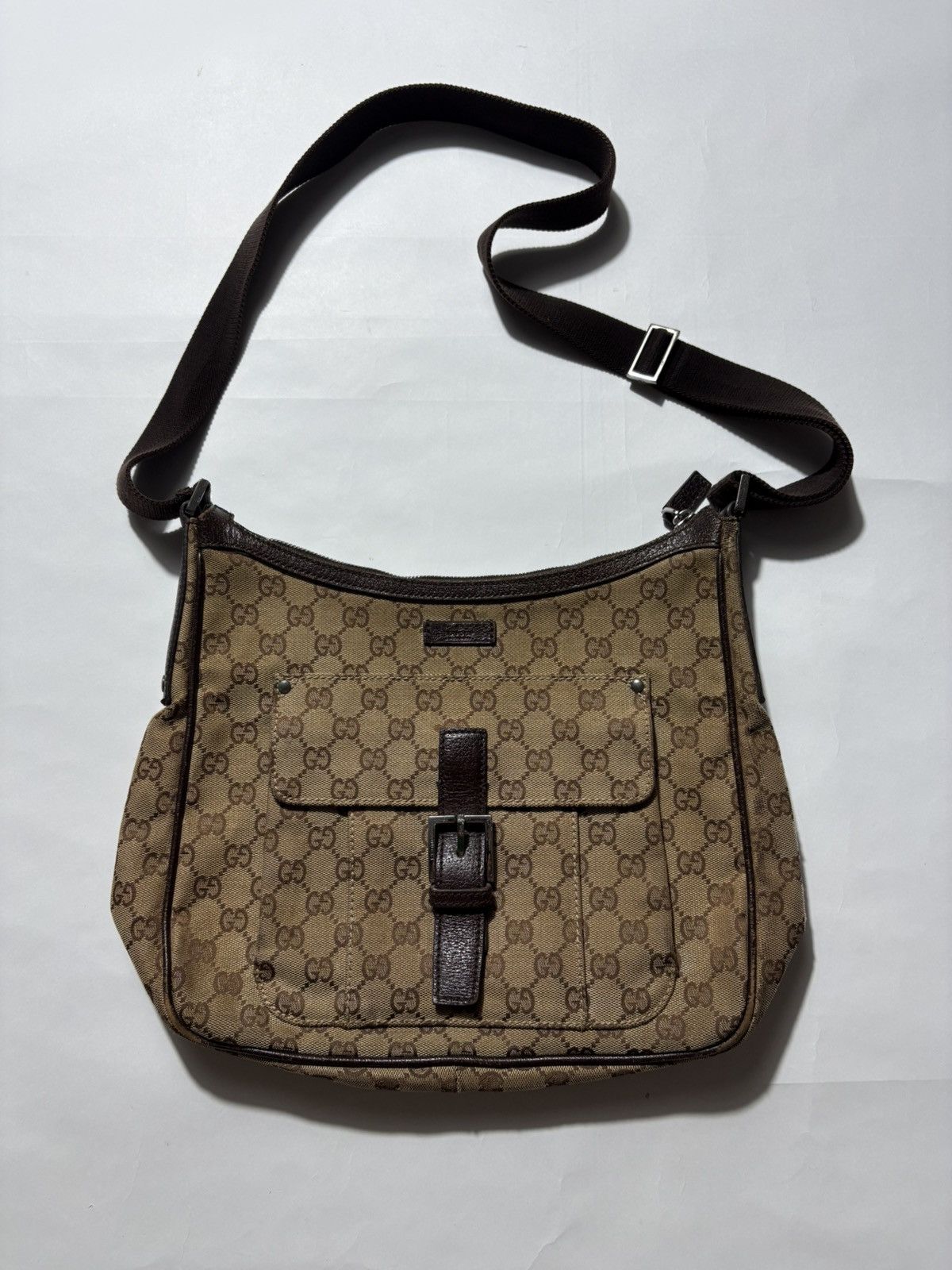 Gucci GUCCI GG CANVAS MESSENGER SHOULDER BAG Size ONE SIZE - 1 Thumbnail