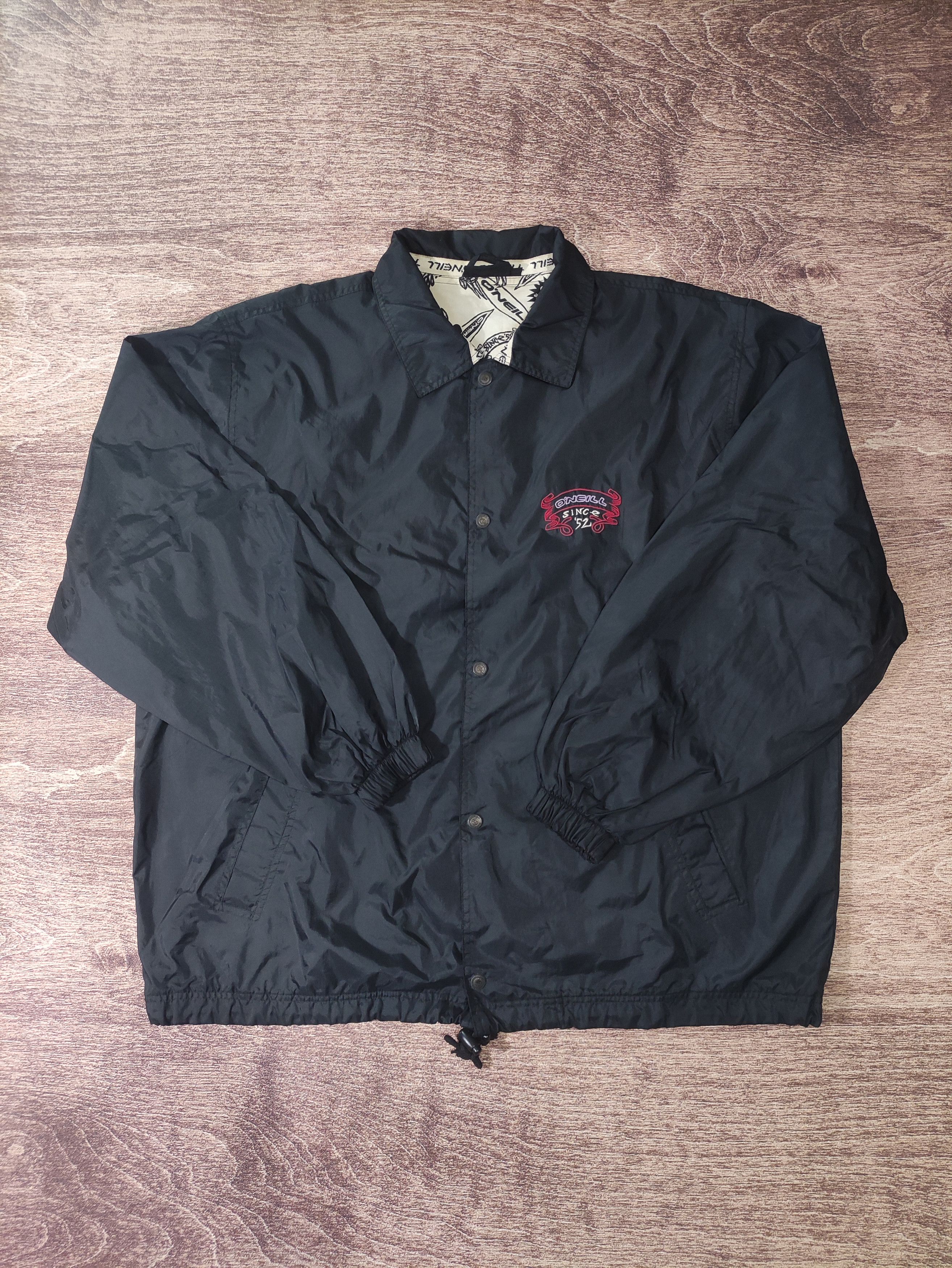O'Neill ONEILL EMBROIDERED WINDBREAKER NYLON COACH JACKET Size US XL / EU 56 / 4 - 1 Thumbnail