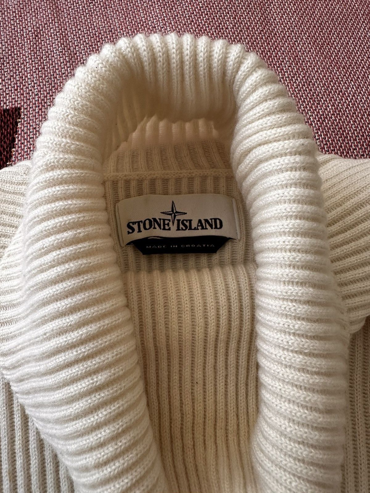 Stone Island Wool corduroy turtleneck sweater Size US XL / EU 56 / 4 - 6 Thumbnail