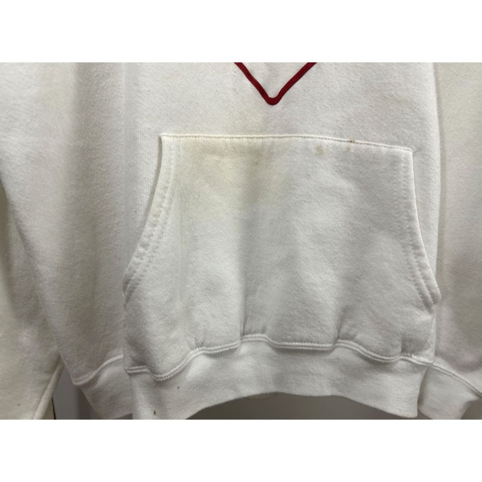 Fruit Of The Loom VTG Zechariah 1:3 U Turn Christian Jesus Lord God Return to Me Hoodie 2XL White Mens Hoodie Size US XXL / EU 58 / 5 - 5 Thumbnail