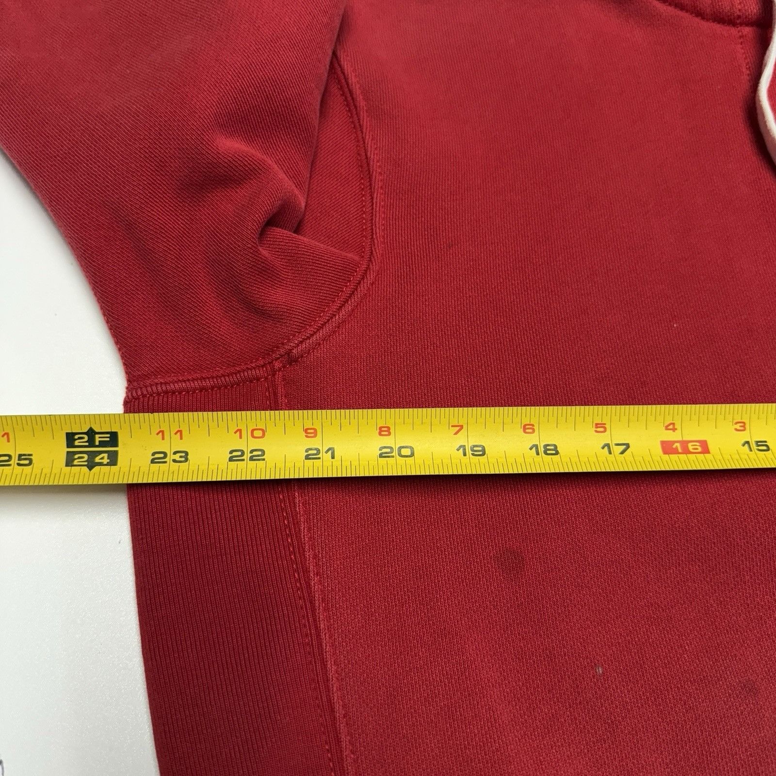 Polo Ralph Lauren Vintage Polo Ralph Lauren Hoodie Sweatshirt Mens Large Red Size US L / EU 52-54 / 3 - 21 Thumbnail