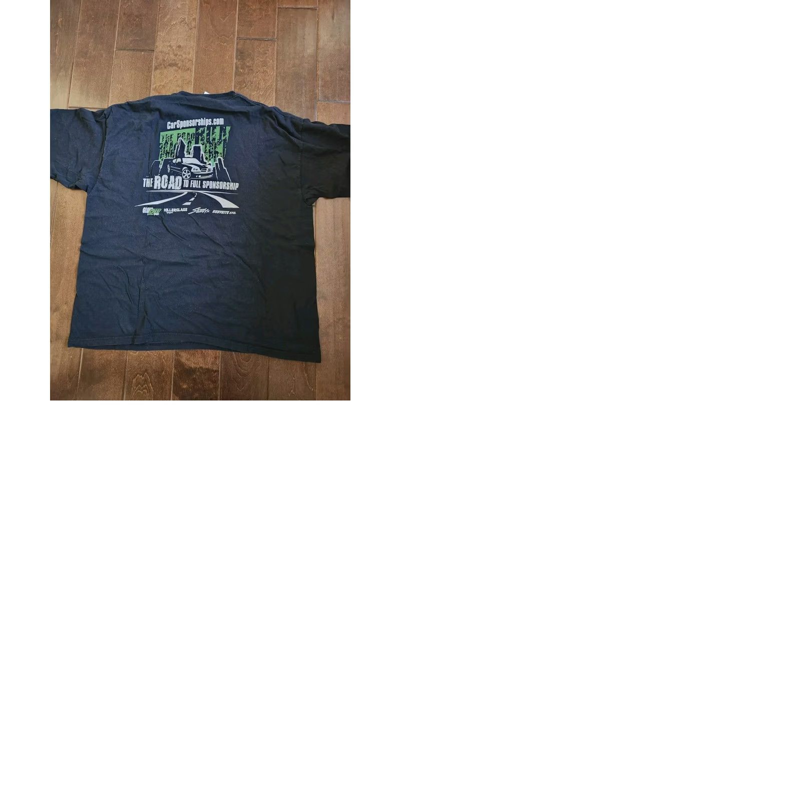 Gildan Gildan T-Shirt Car Sponsorship Graphic Tee Black L Men Crew Neck Short Sleeve 2XL Size US XXL / EU 58 / 5 - 9 Thumbnail
